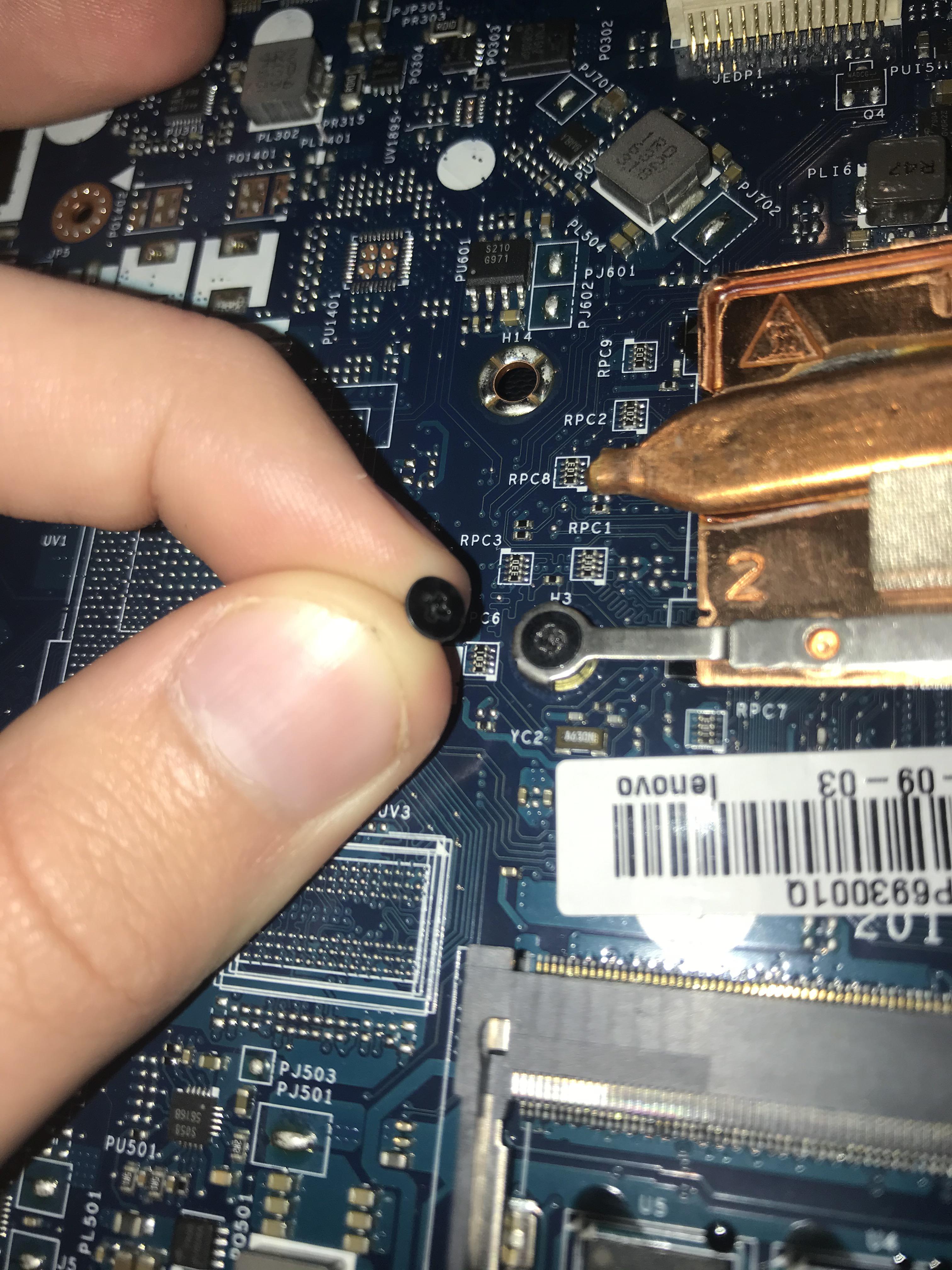 Trying to salvage some parts from this laptop that hap coffee poured on