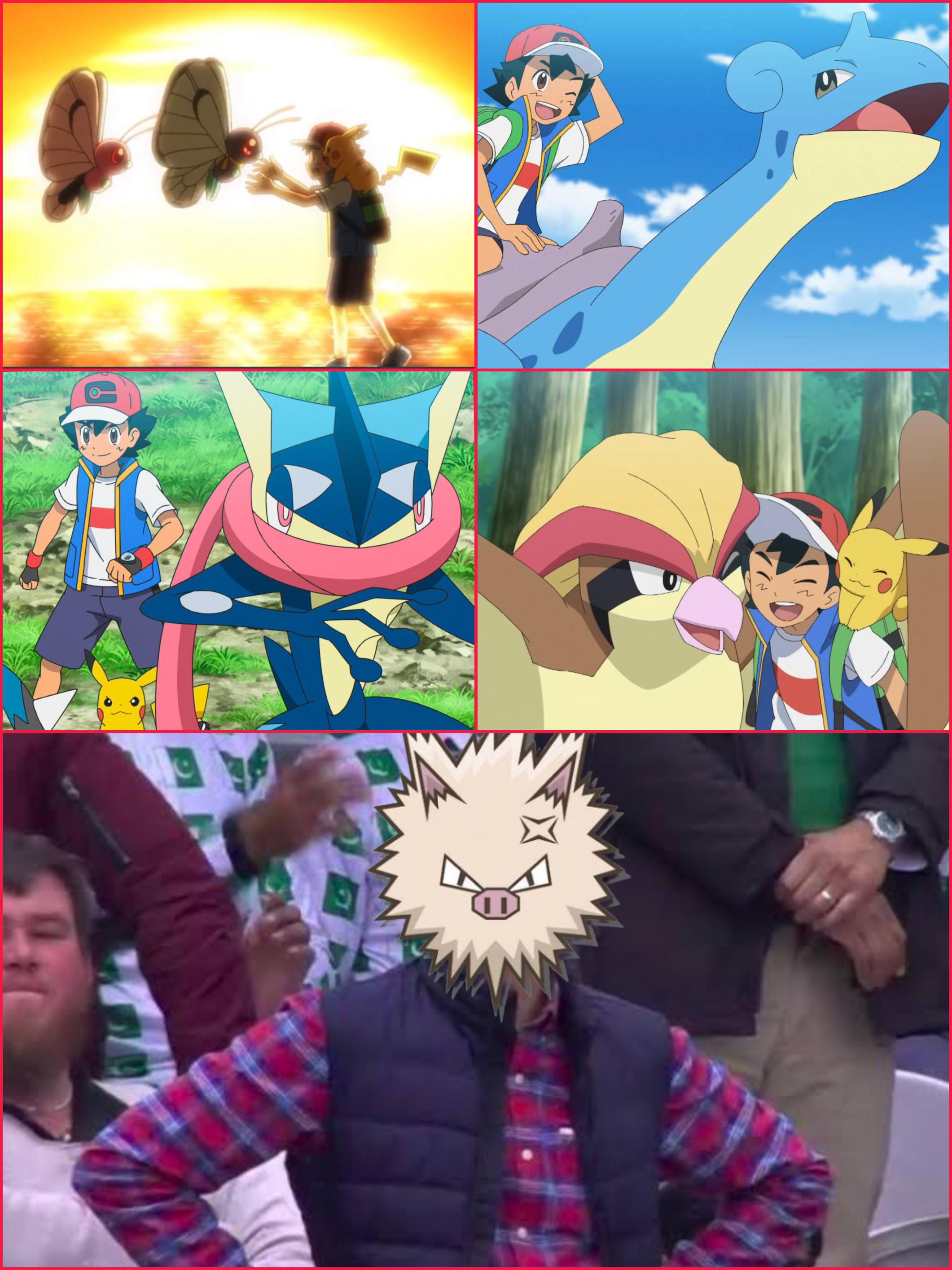 Finished the Last Episode w/ Ash but he never reunited with his