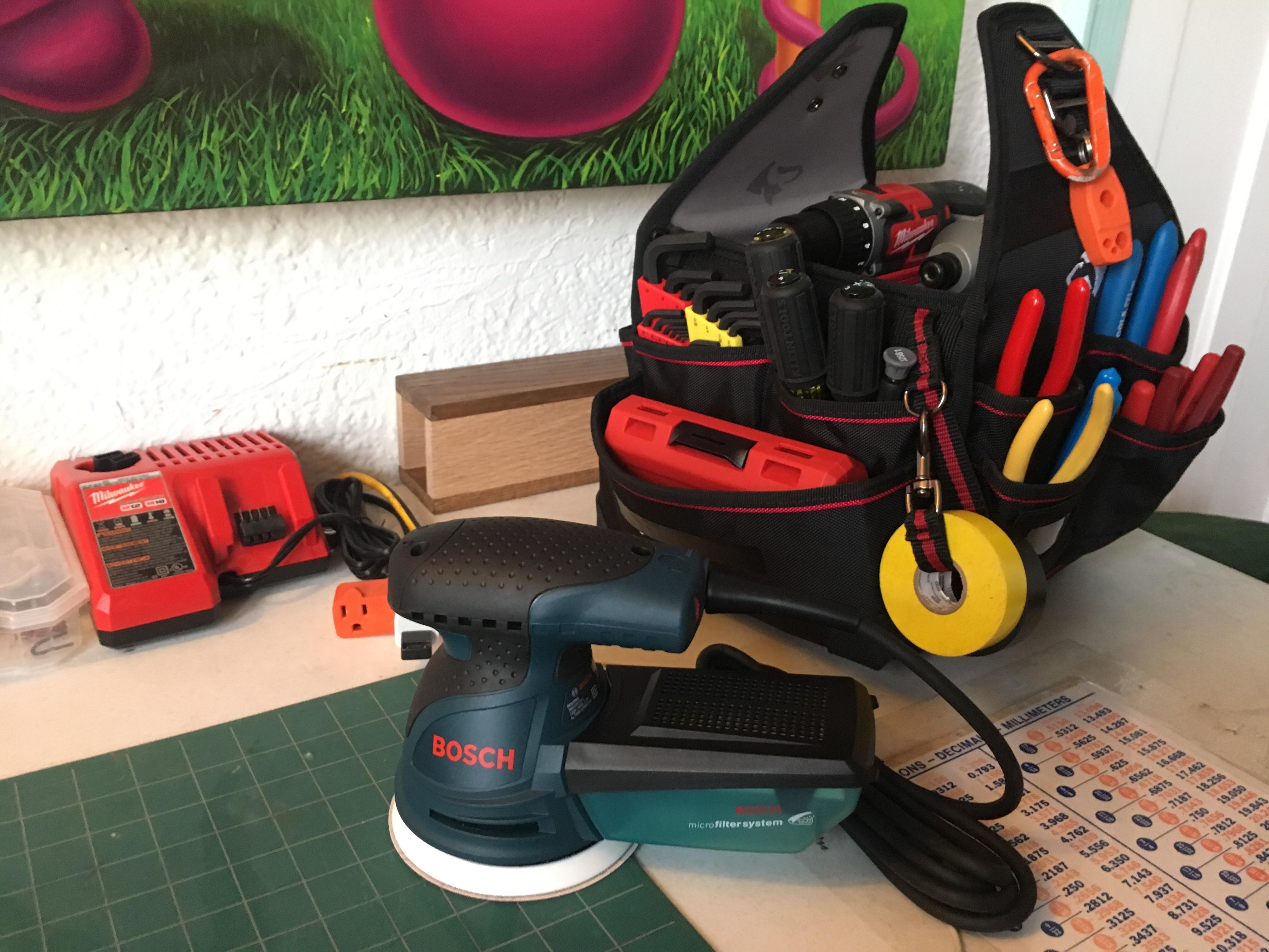 NTD! Bosch ROS20VSC. The latest addition to my home woodworking/guitar