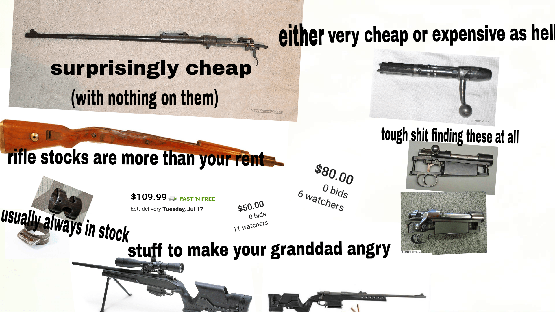 Trying to buy gun parts online starterpack r/starterpacks