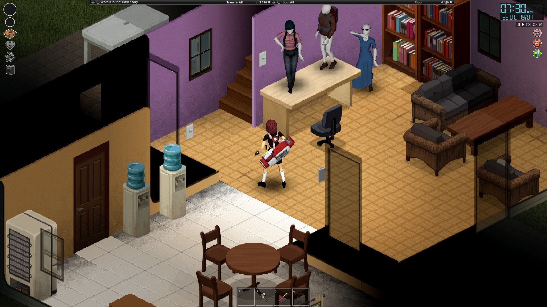 Just found a Golf Bag, same stats as duffel bags. r/projectzomboid