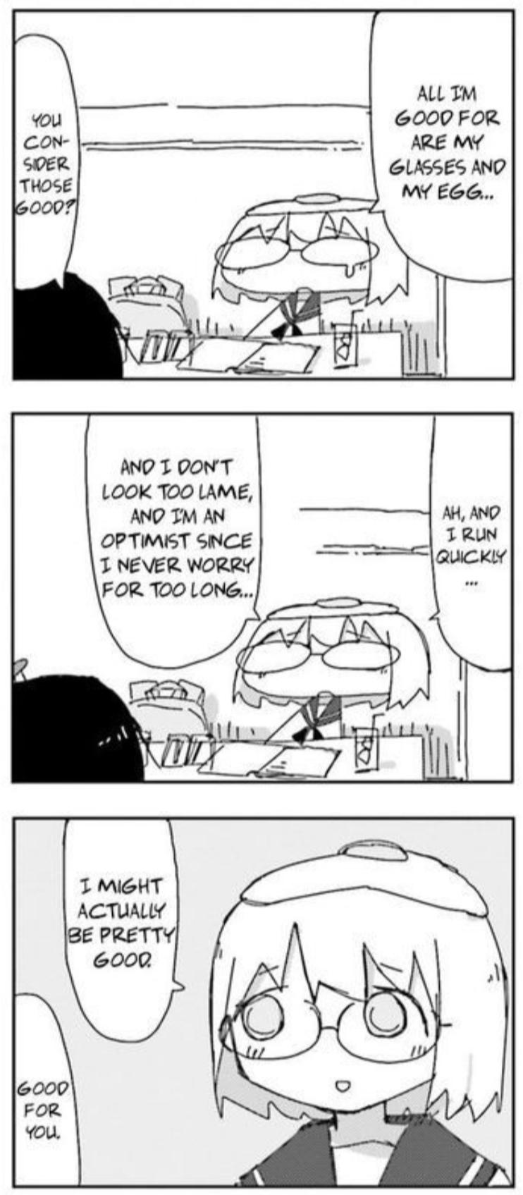 Confident Egg [Shimeji Simulation] r/wholesomeanimemes