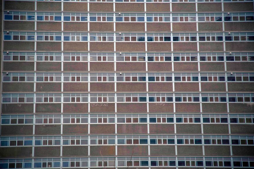 Housing commission government housing Carlton, Victoria Australia r