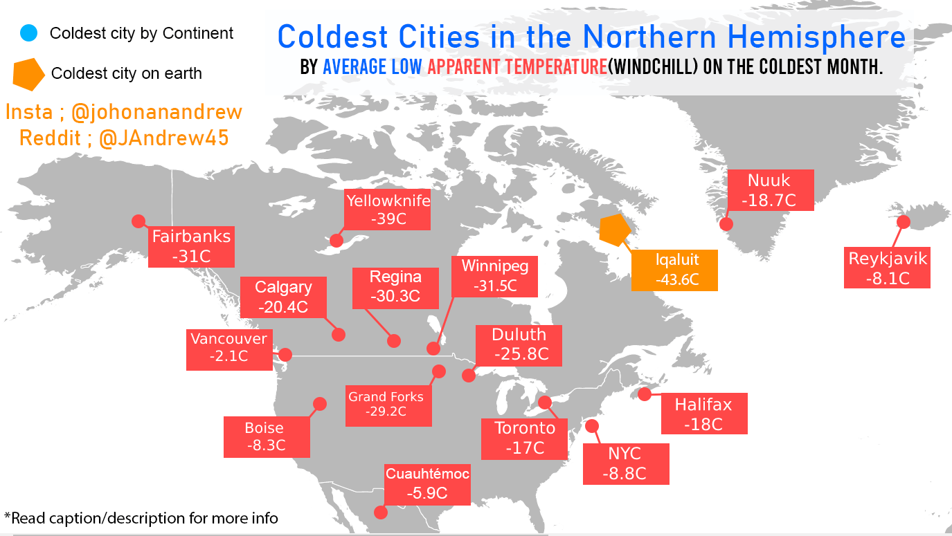Did you know Canada has the coldest city on earth? r/canada