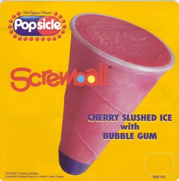 The gum in the screwball was so frozen and flavorless r/nostalgia
