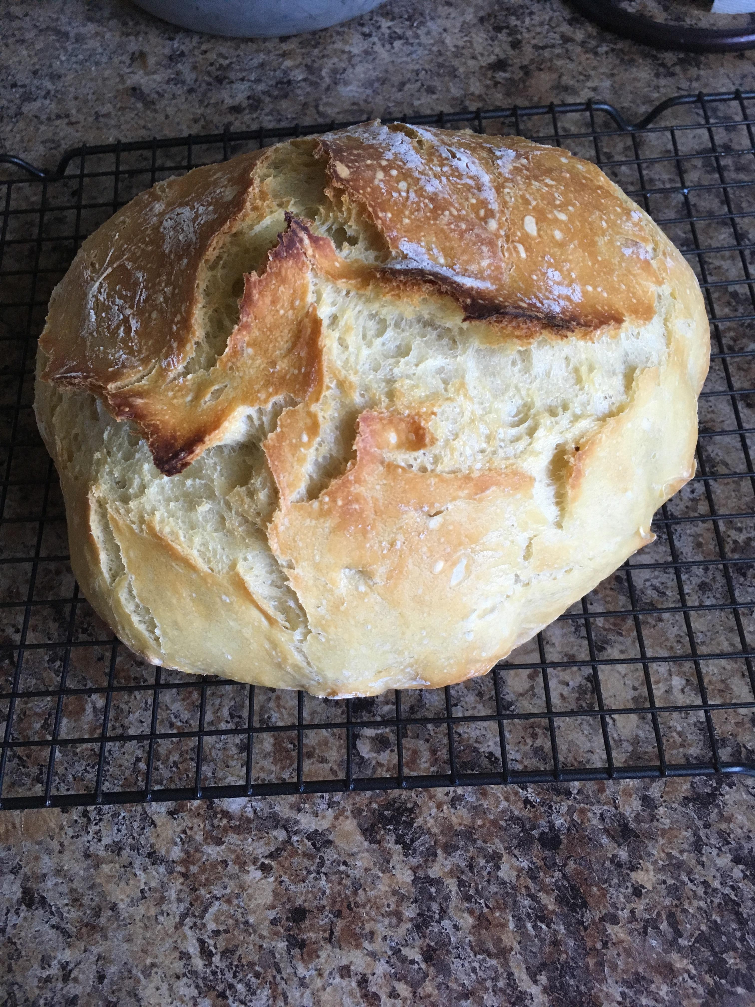 May not look like much but this is the best bread I’ve