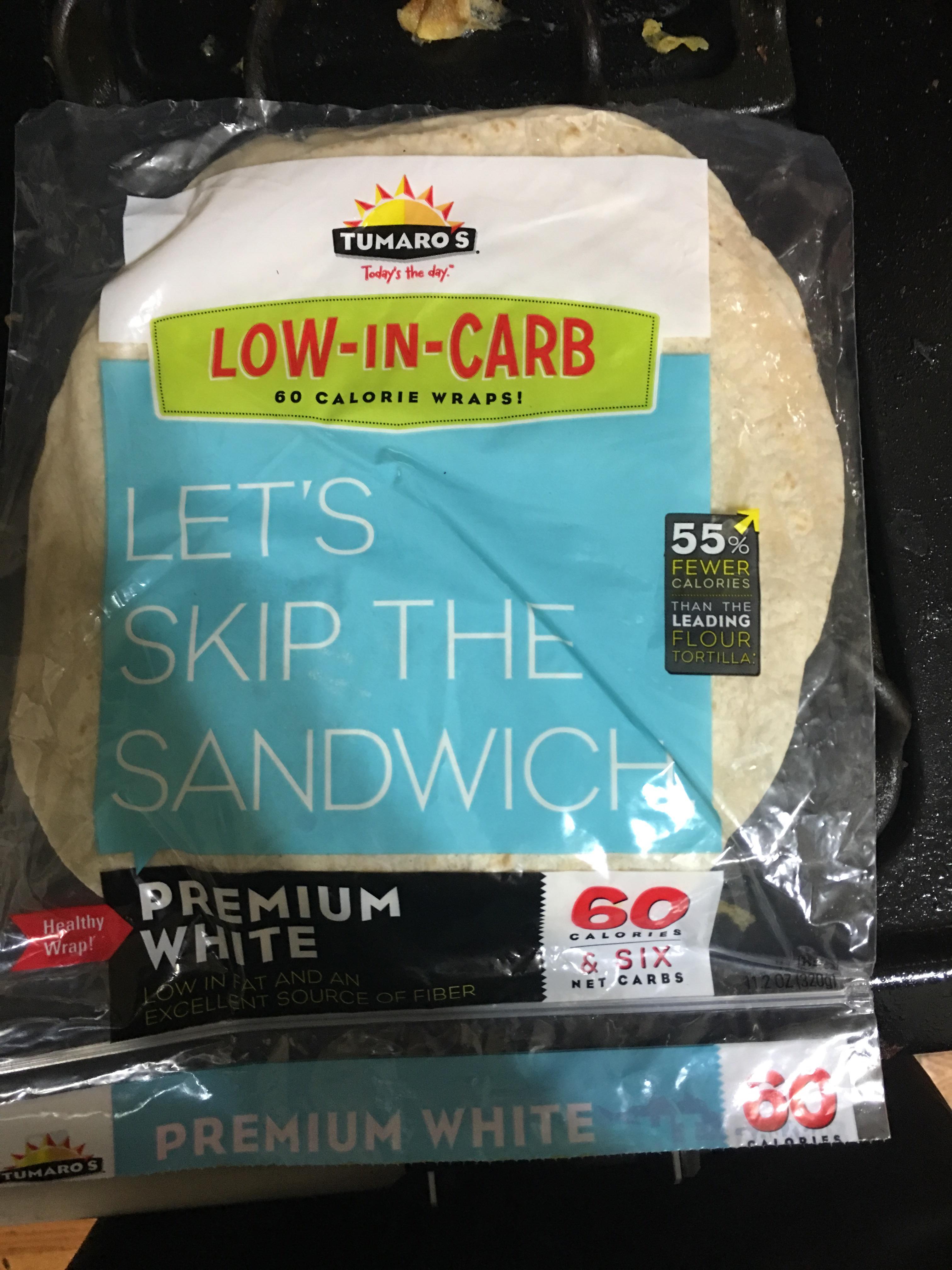 6g Net Carbs White Tortillas found at Walmart r/Keto_Food