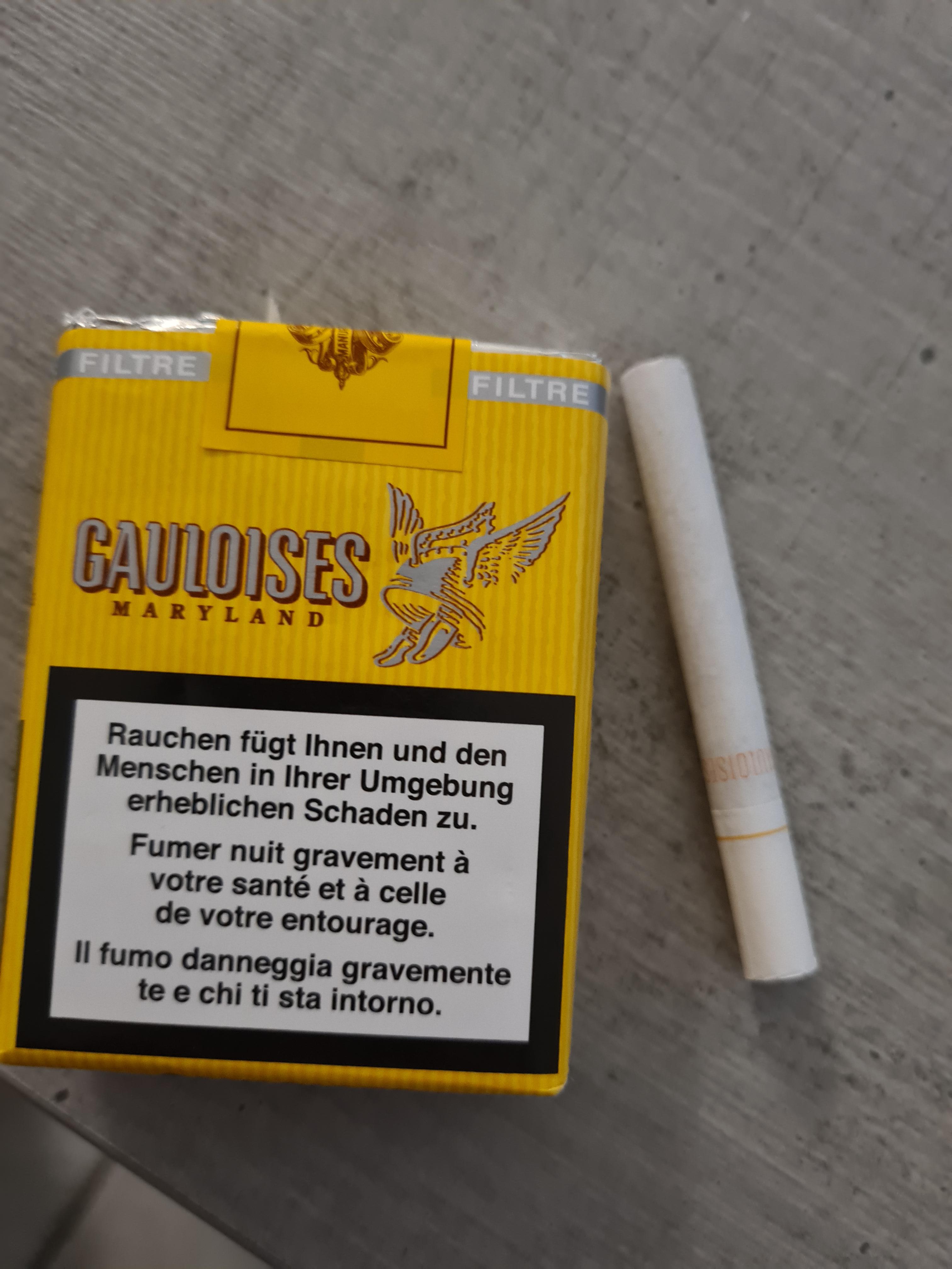 Anyone familiar with "Gauloises Maryland"? r/Cigarettes