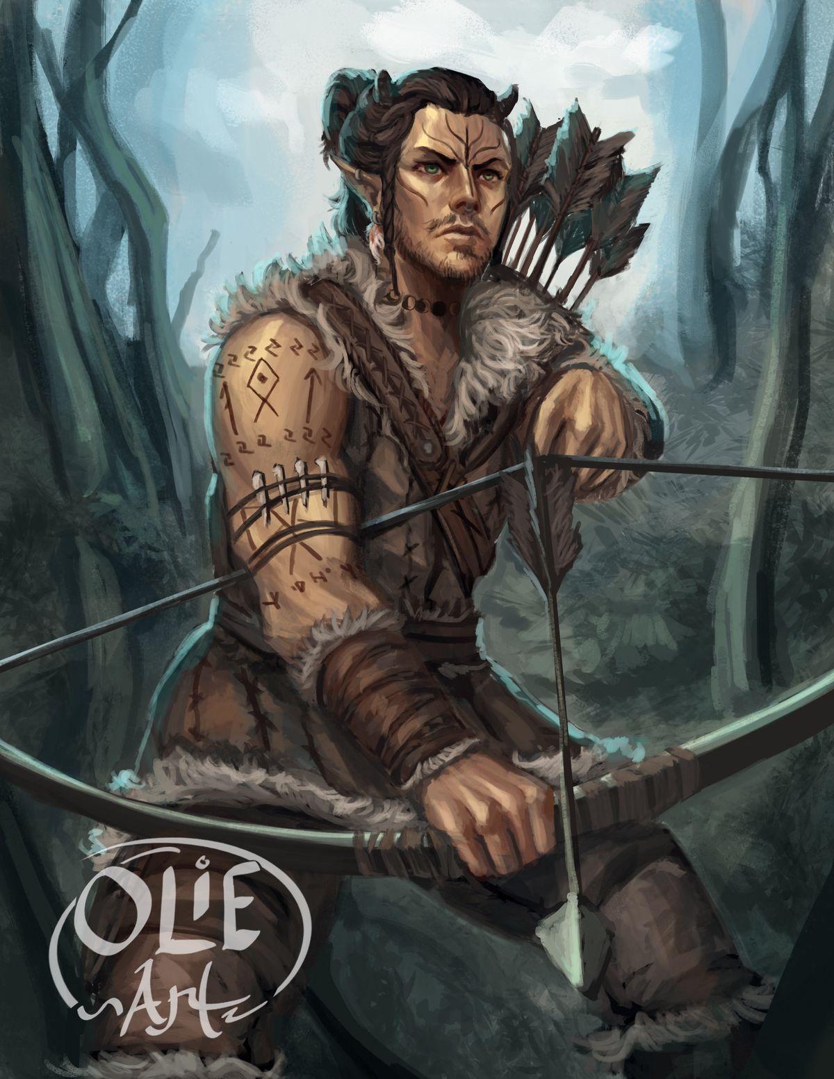 Renly Briarthorne, Longstride Shifter r/characterdrawing