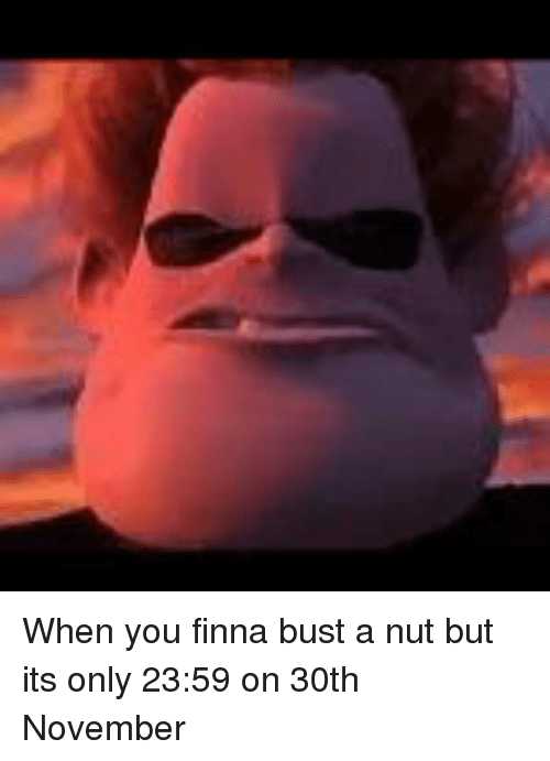 Finna Bust A Nut Meme Pict