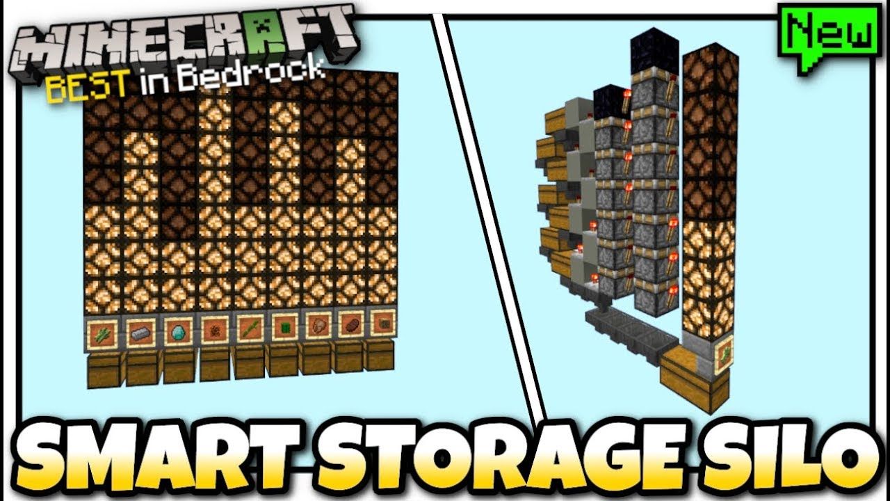 Is it possible to build storage silo like this in Java edition? I love