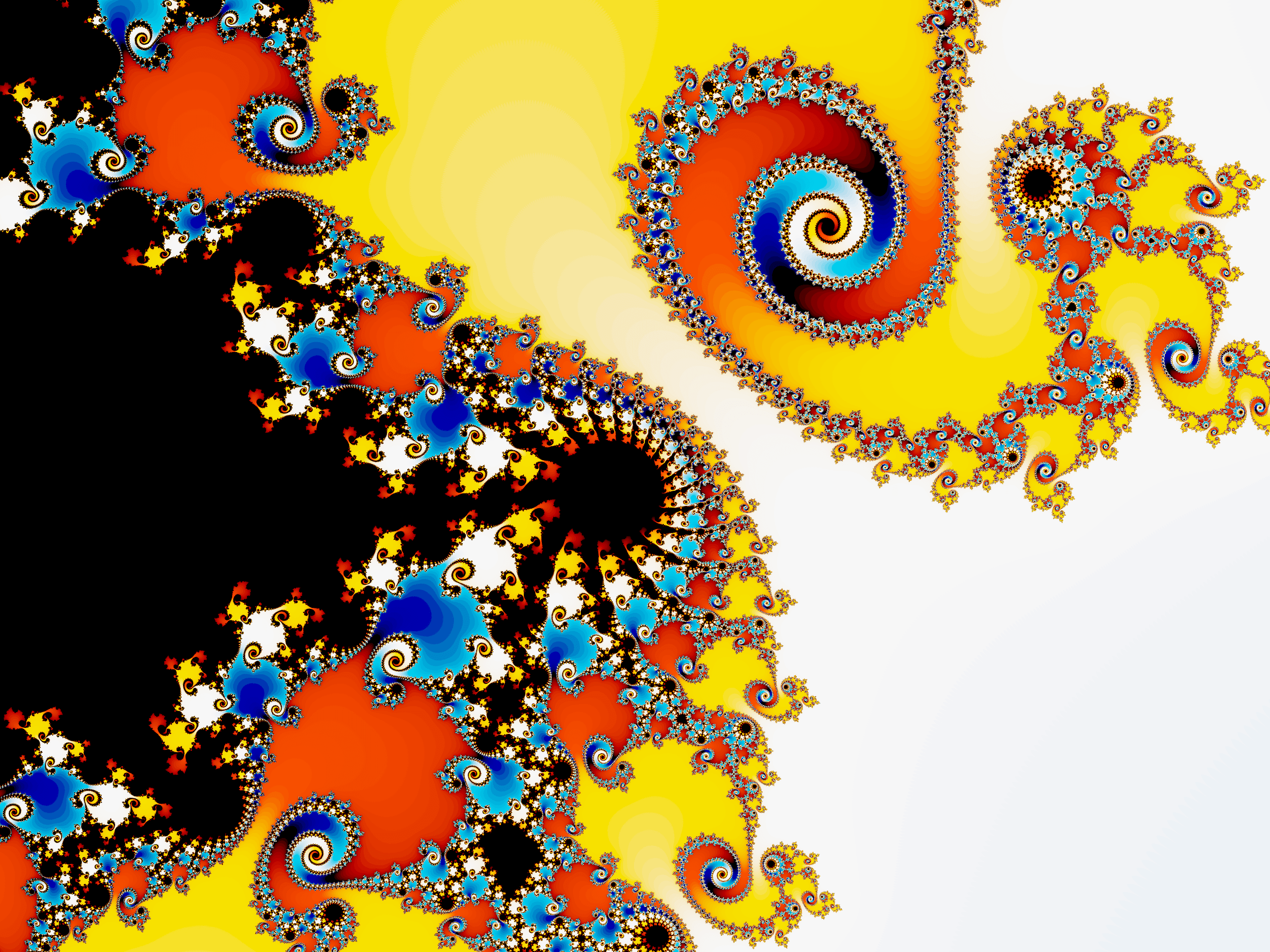 Mandelbrot Set with material nodes r/blender