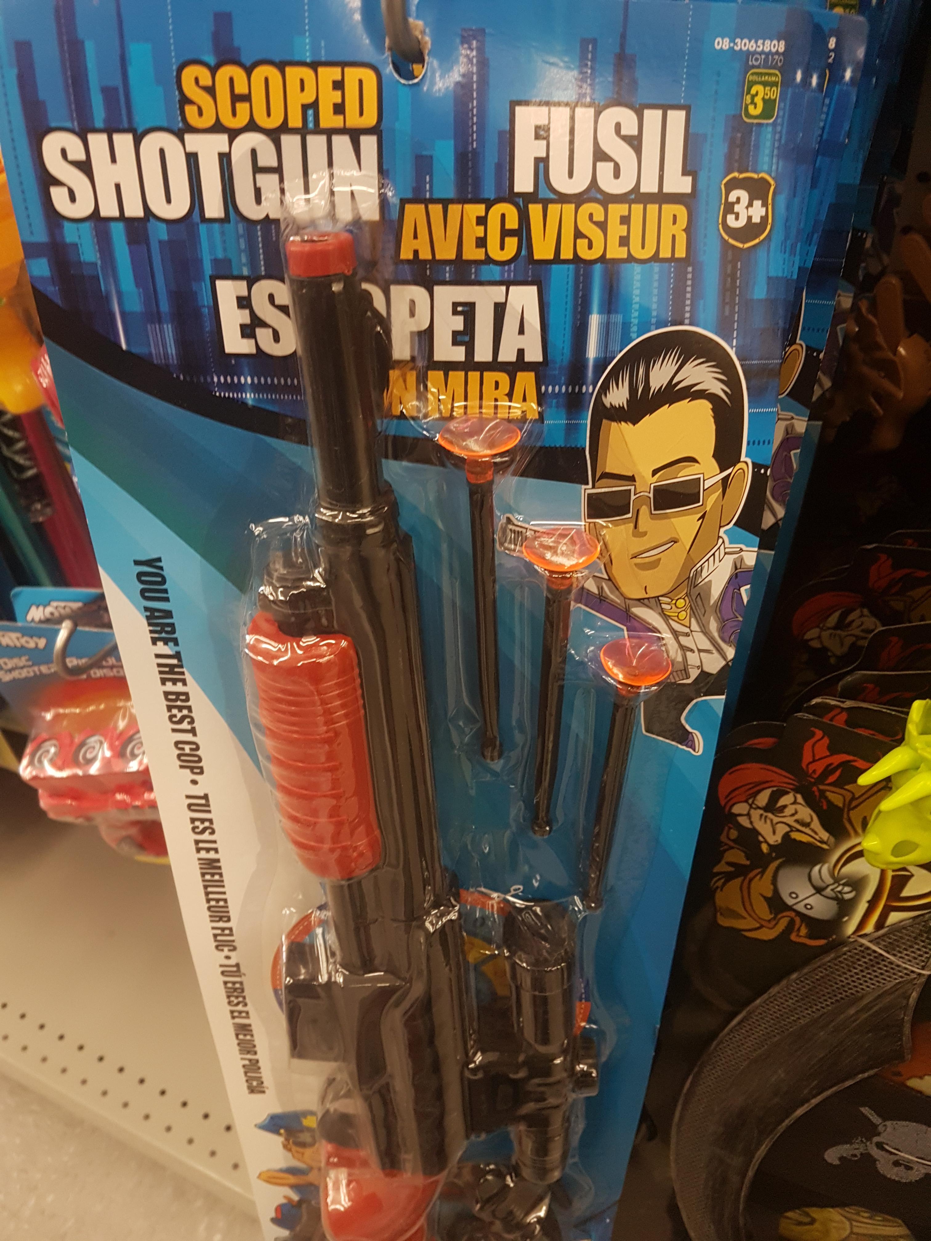 This toy gun at the dollar store has Johnny Gat on the package r/gaming