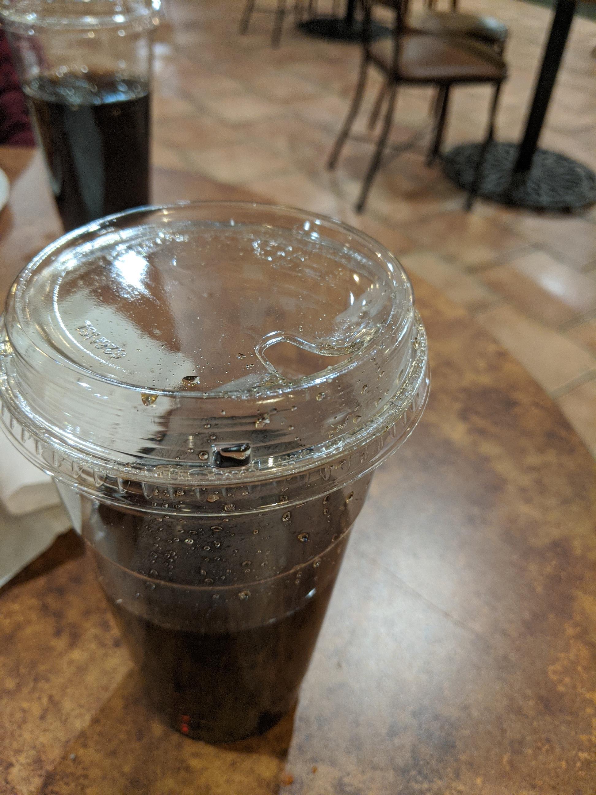 This soda cup lid allows you to drink without a straw r/mildlyinteresting