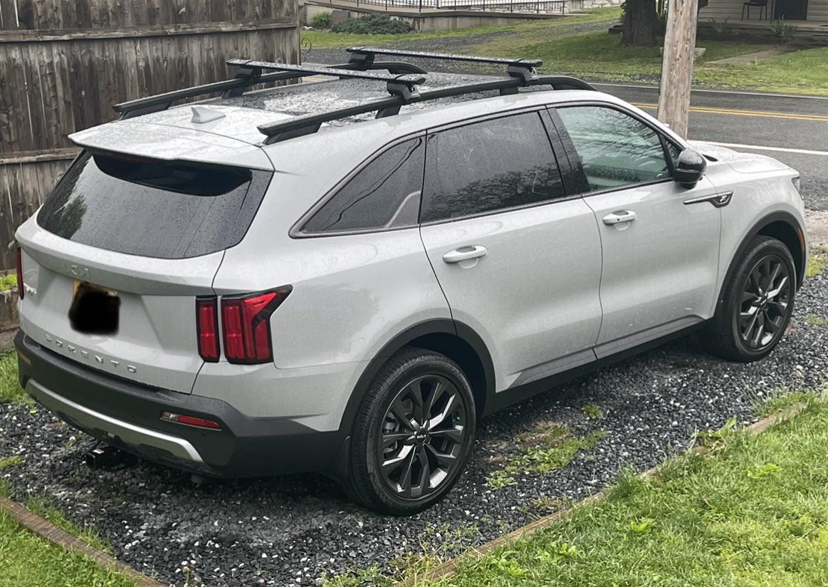 My new 2022 Kia Sorento Sx prestige xline in wolf gray🥰😍 r/kia