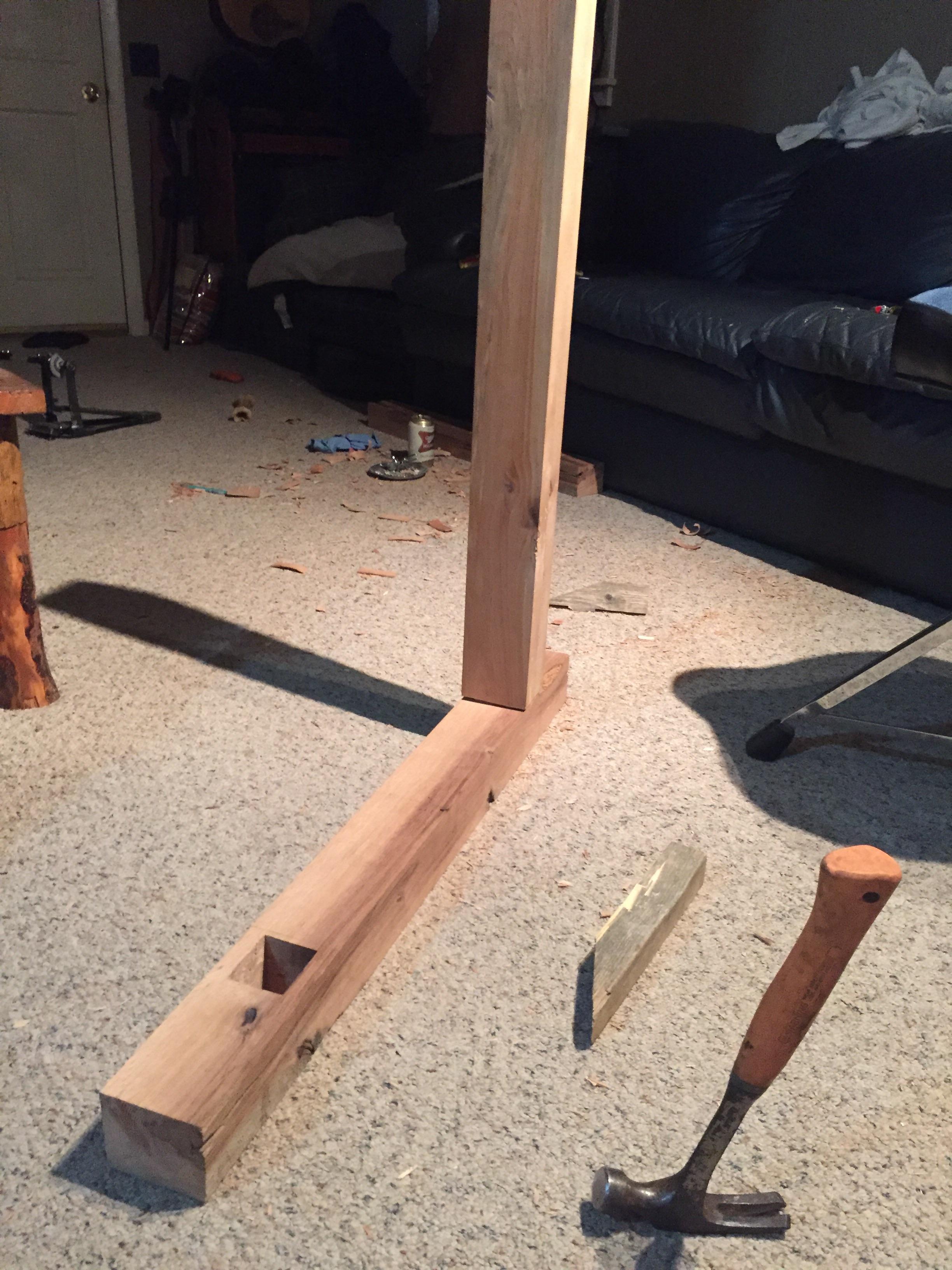 One of these days I'll have a bench. My (still needs tweaking) first