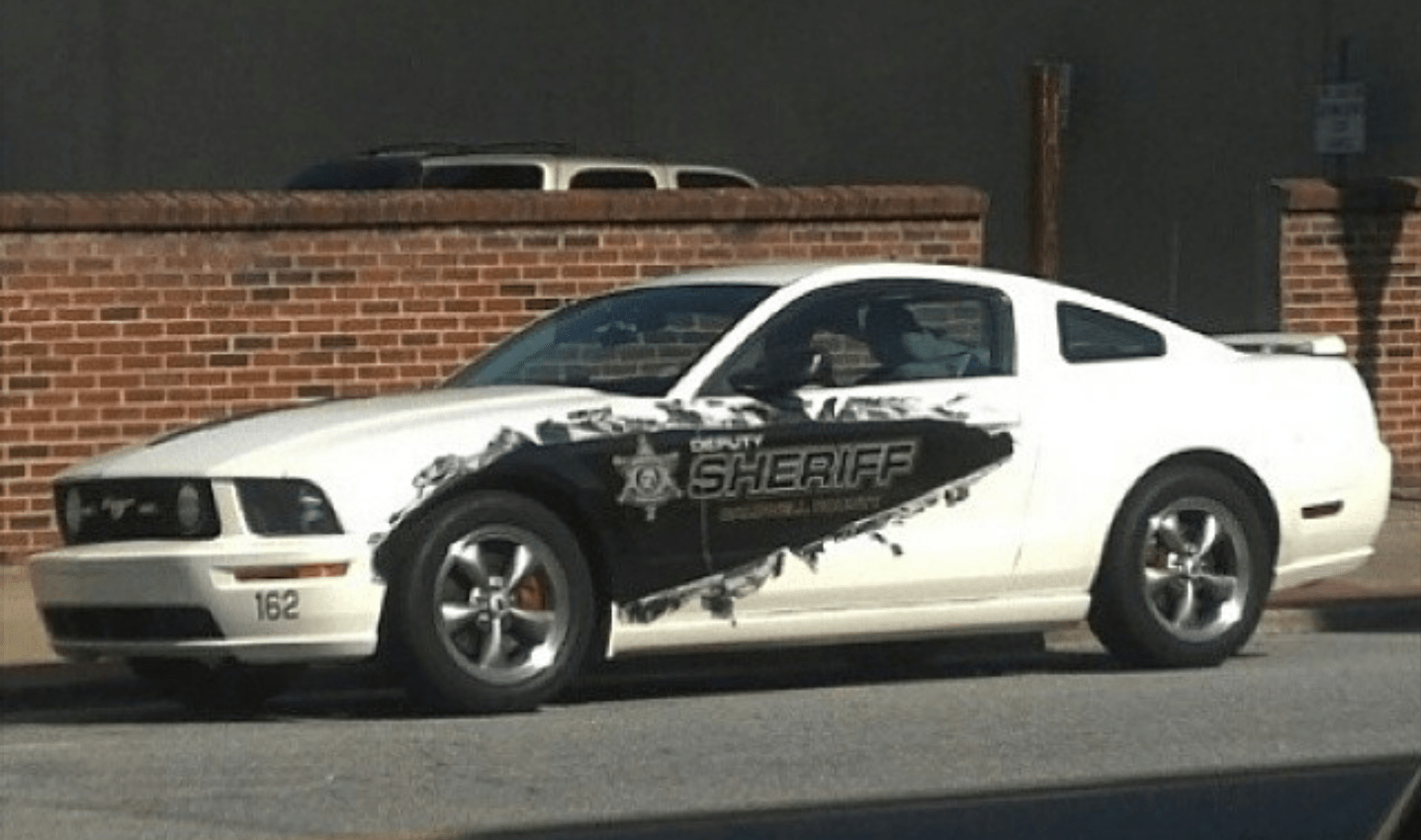 [Ford Mustang] Sheriff's Car spotted in Caldwell Co. NC r/spotted
