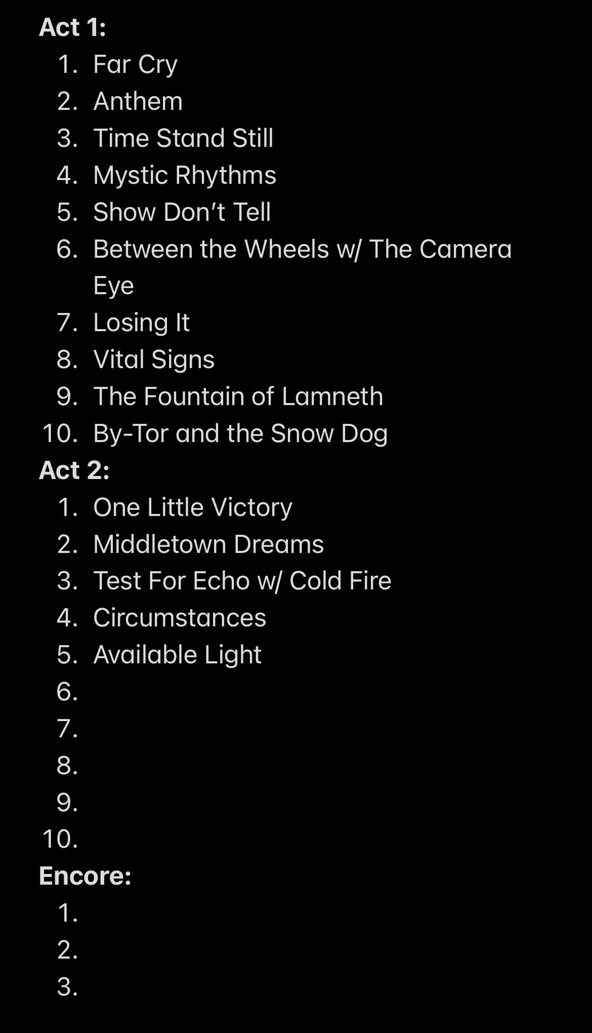 Available Light continues this versatile and diverse set! What next