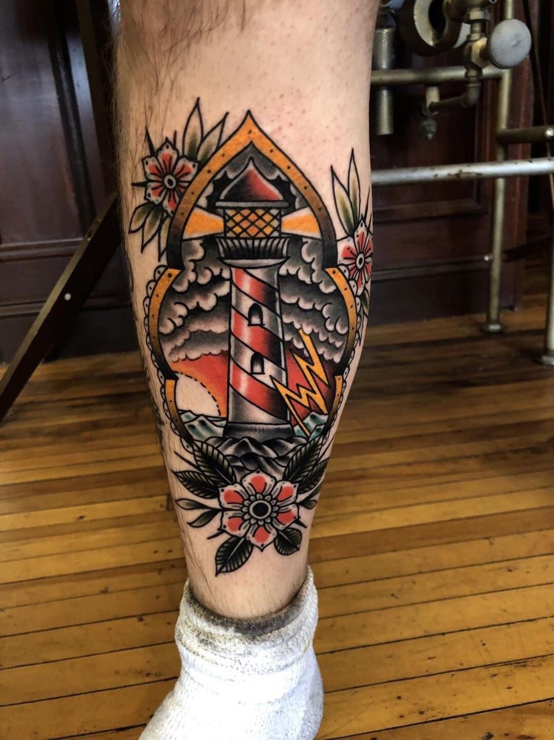 Traditional lighthouse. First time working with this artist. Would love to hear your thoughts