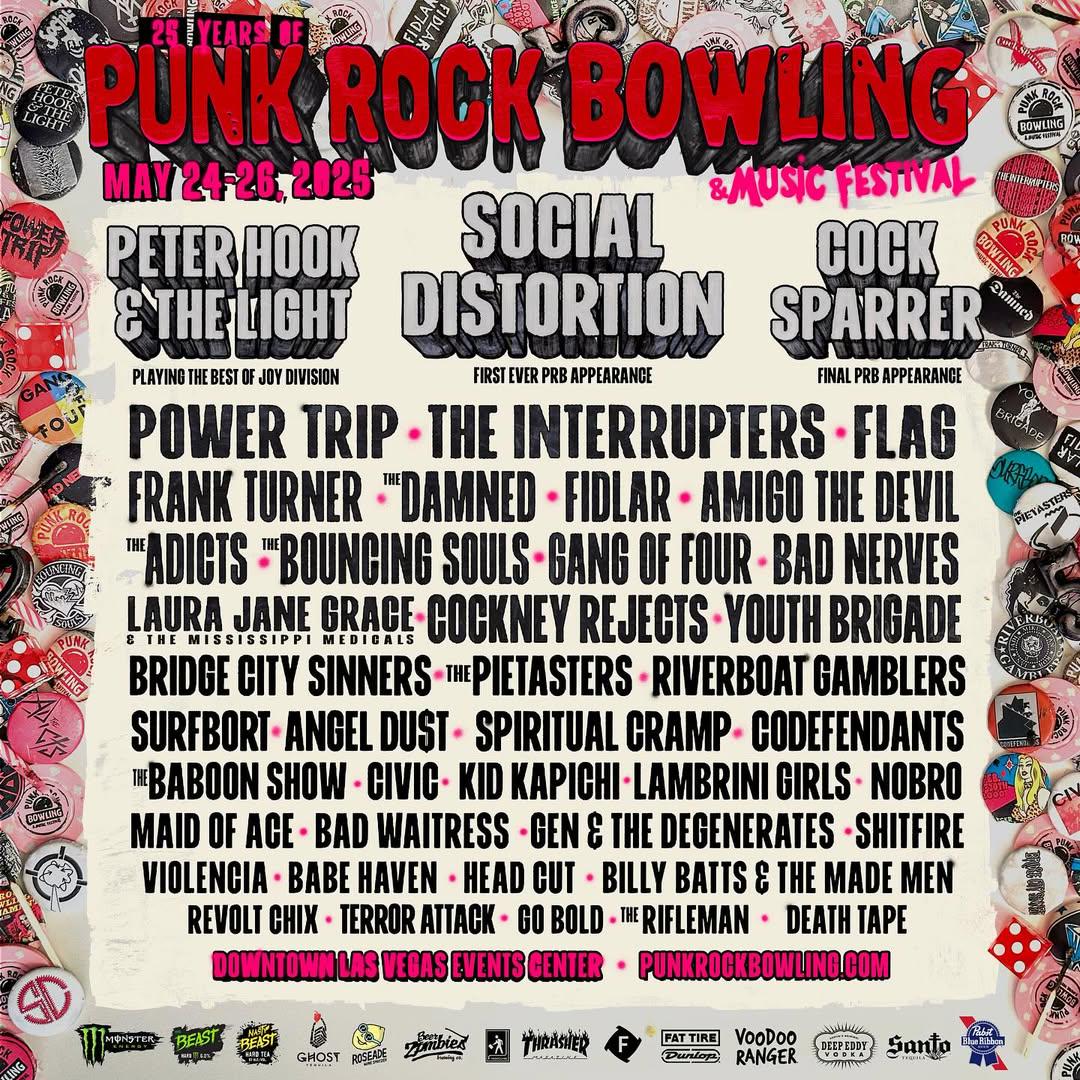 May 24 26, 2025 Punk Rock Bowling & Music Festival Las Vegas, NV r/Ska