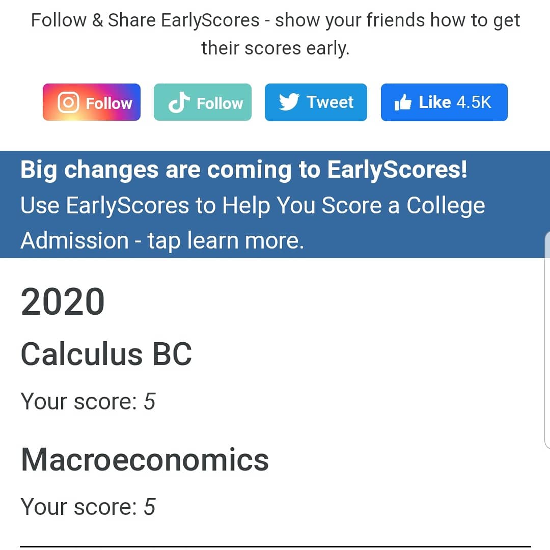 fuck the server, get your scores NOW APStudents