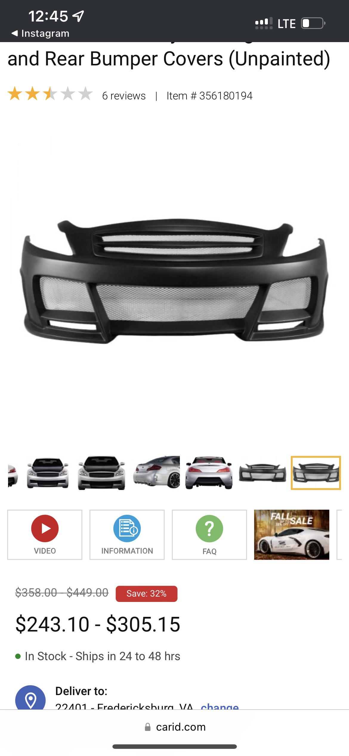 Is there an bumper like this not made out of fiberglass or is