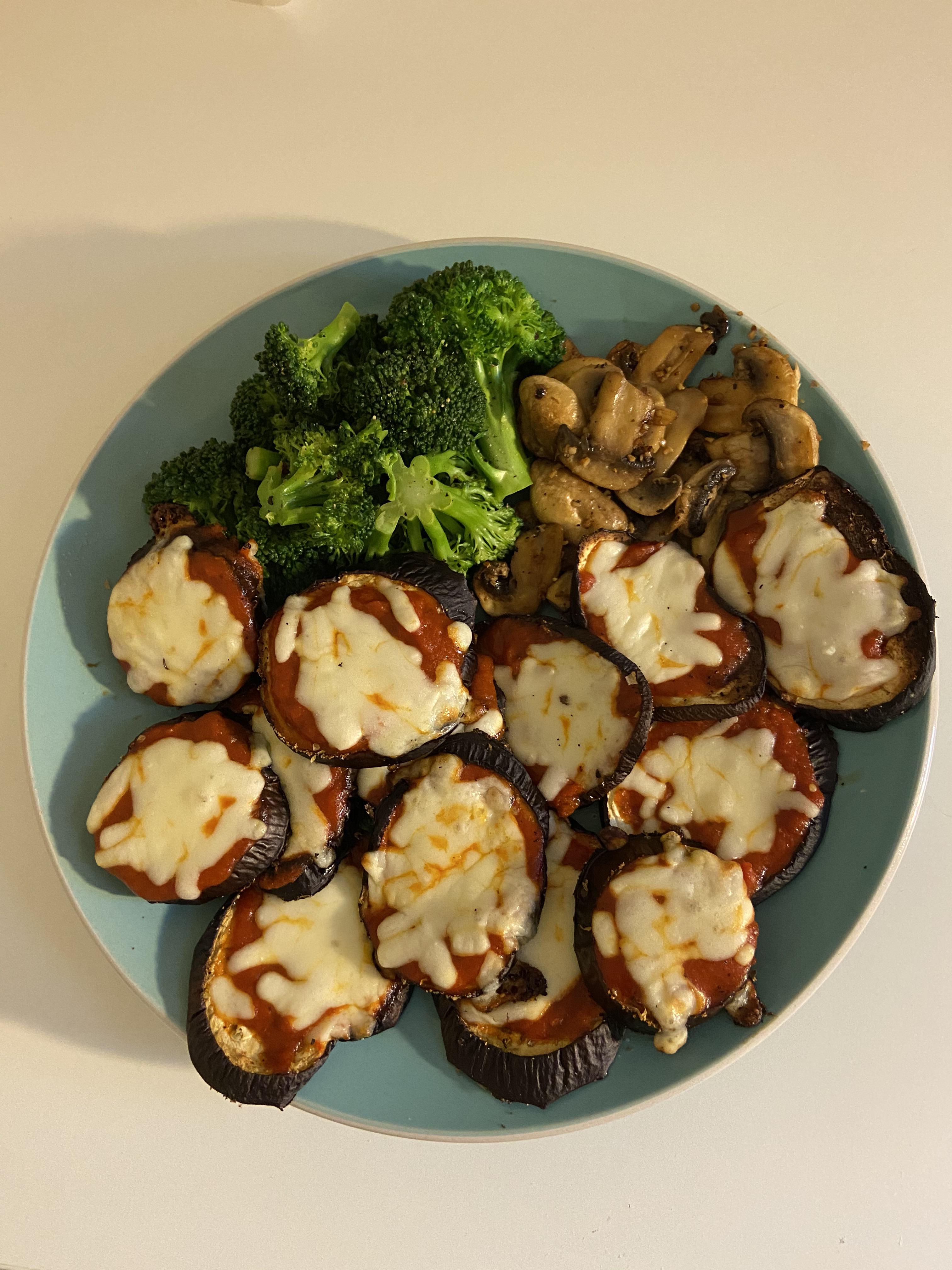 “Eggplant Parm” but make it 358 calories r/1200isplenty