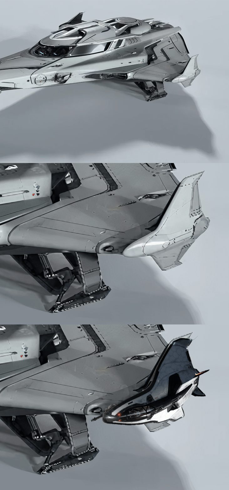 Spoiler Origin 400i avenger edition starcitizen
