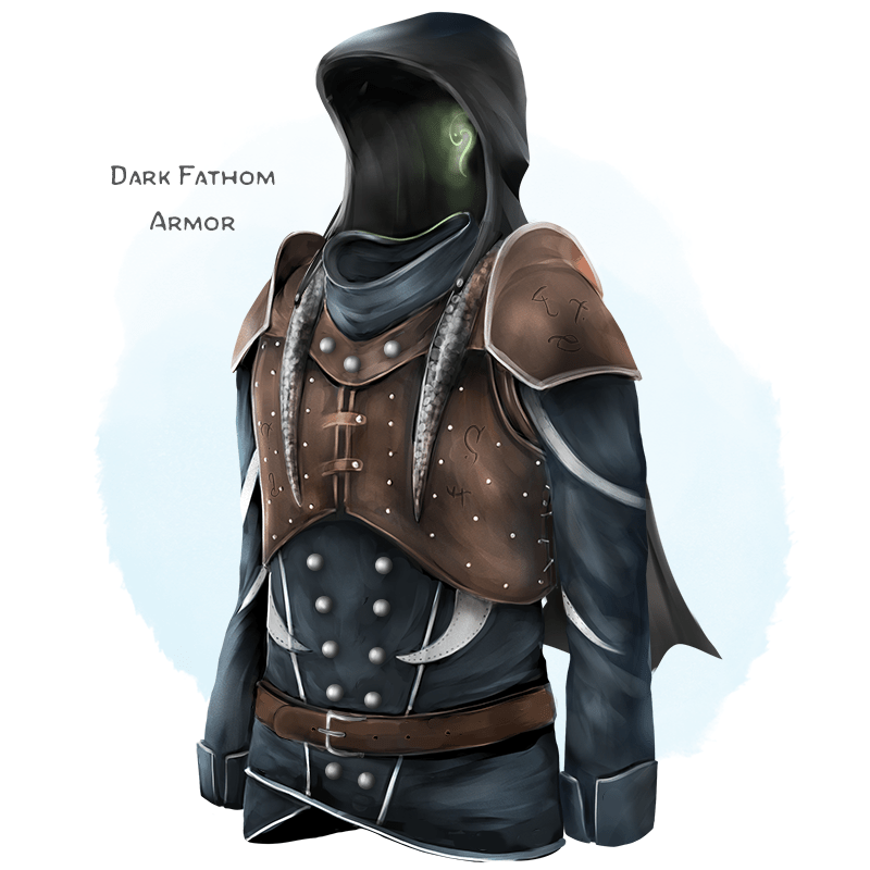 {The Griffon's Saddlebag} Dark Fathom Armor Armor (studded leather