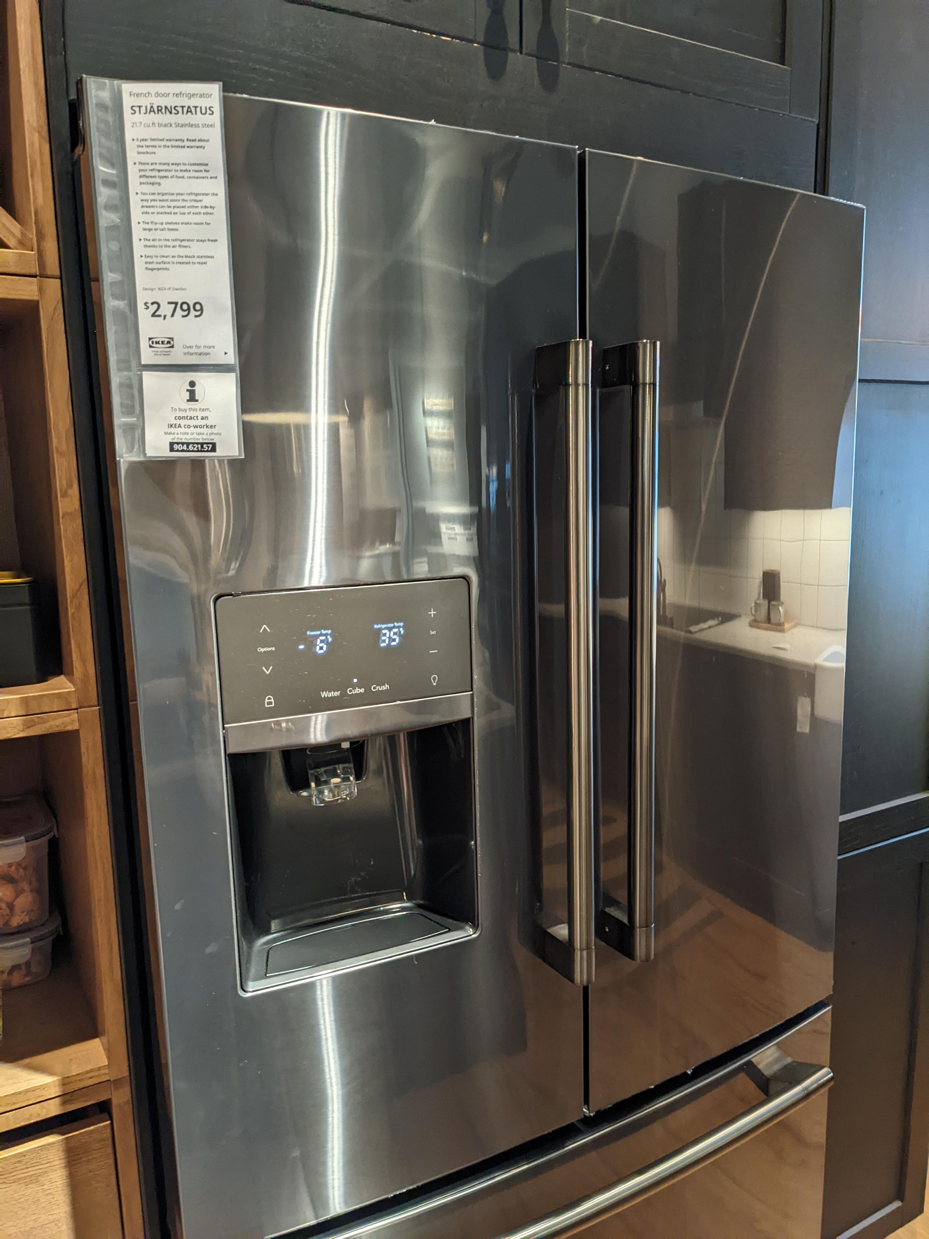 Ikea (Norfolk, VA) has almost all its fridges in display poweredon and