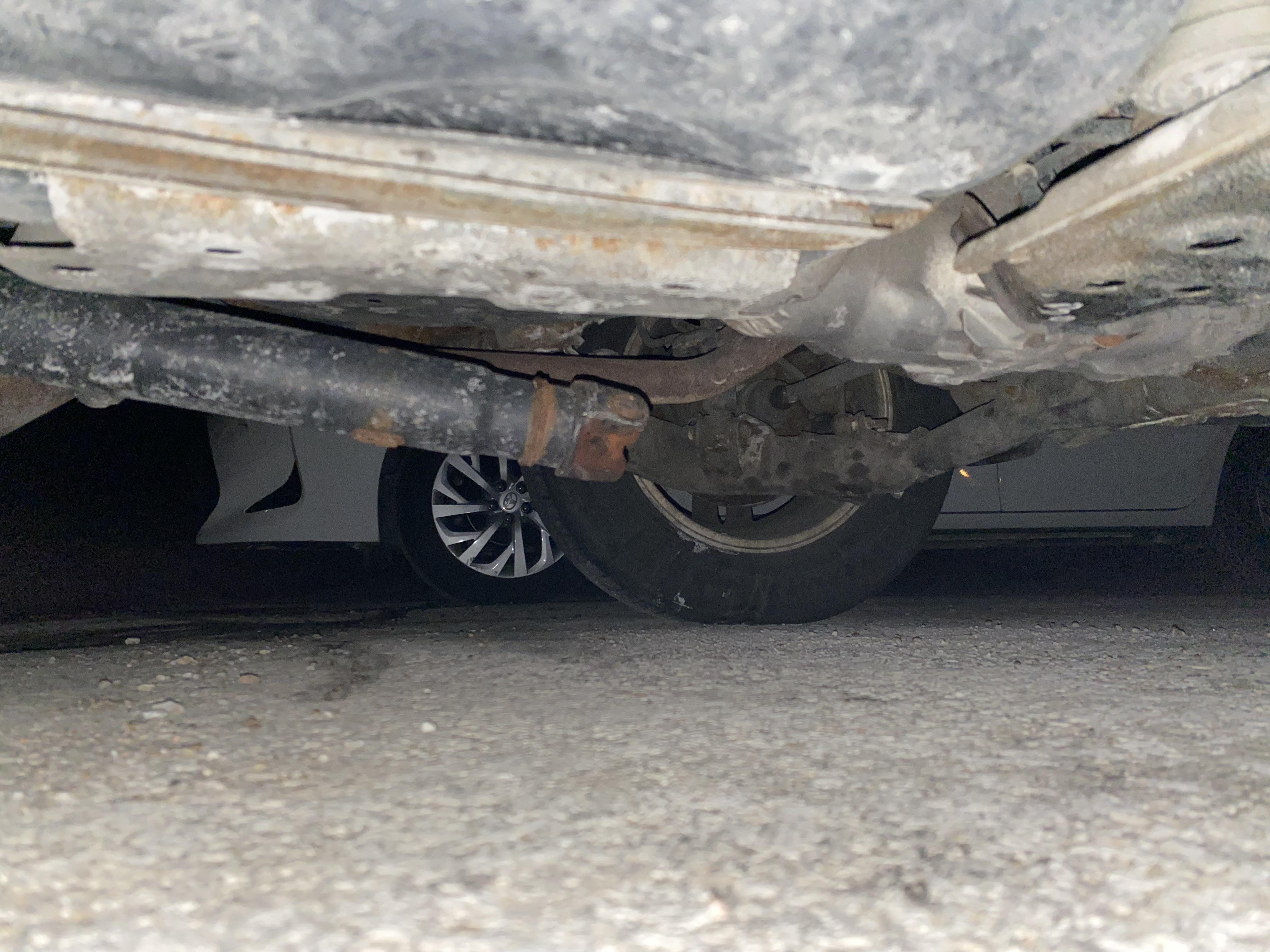 2004 Honda CRV something broke underneath when I was turning. I think