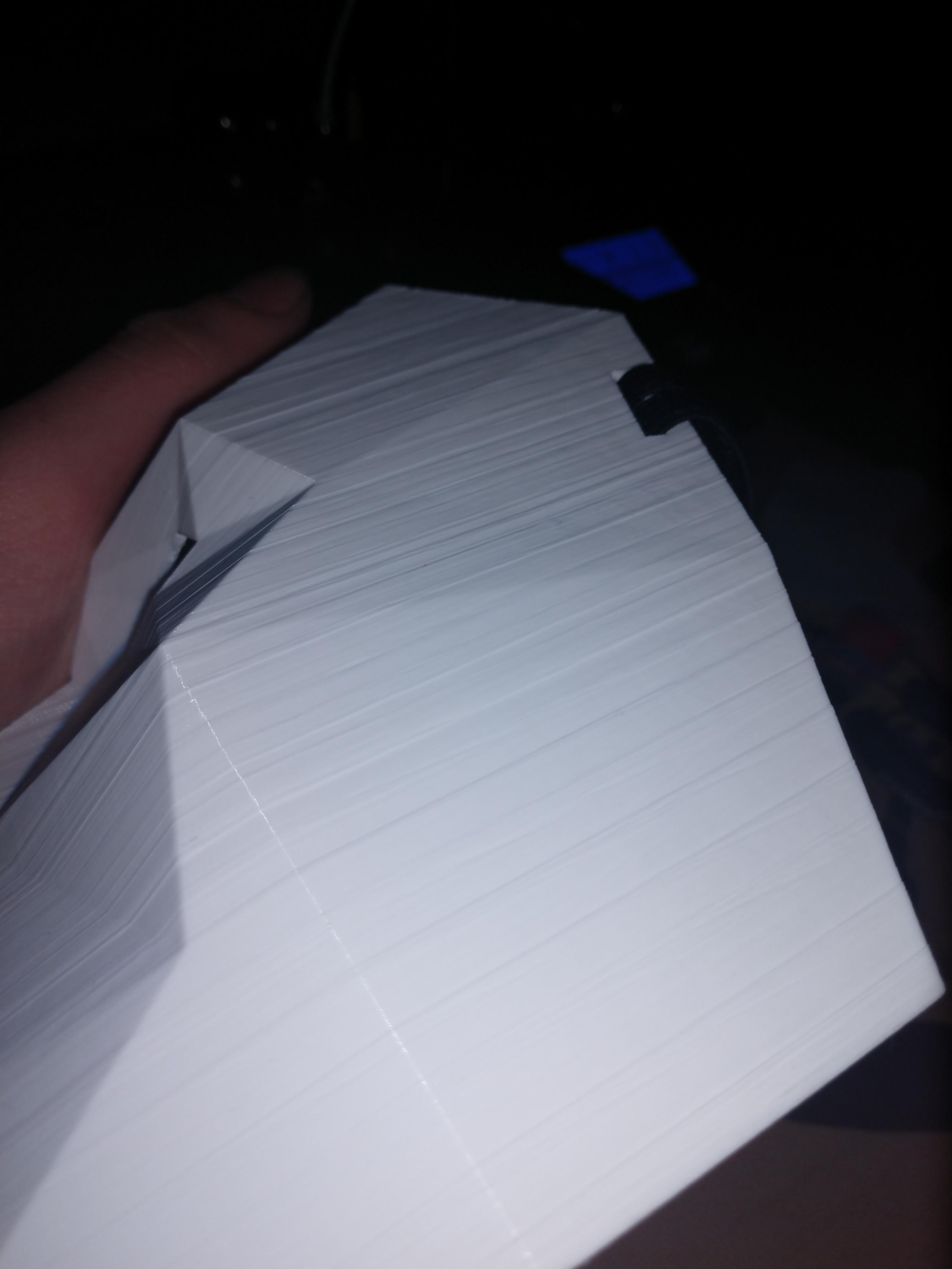 Any reason my prints are coming out with all these horizontal lines