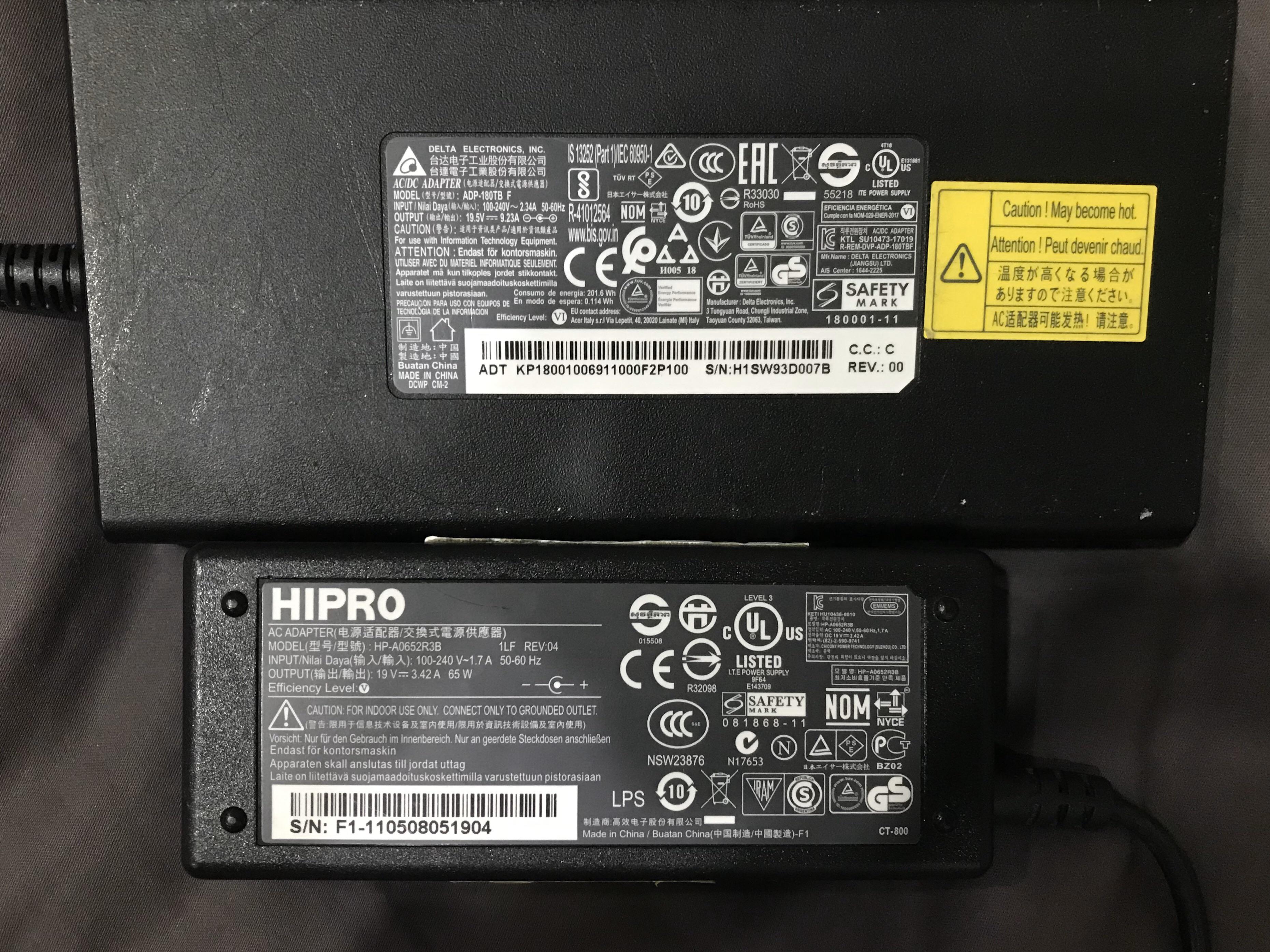 Can i use the smaller charger as replacement of the bigger one? r/laptops