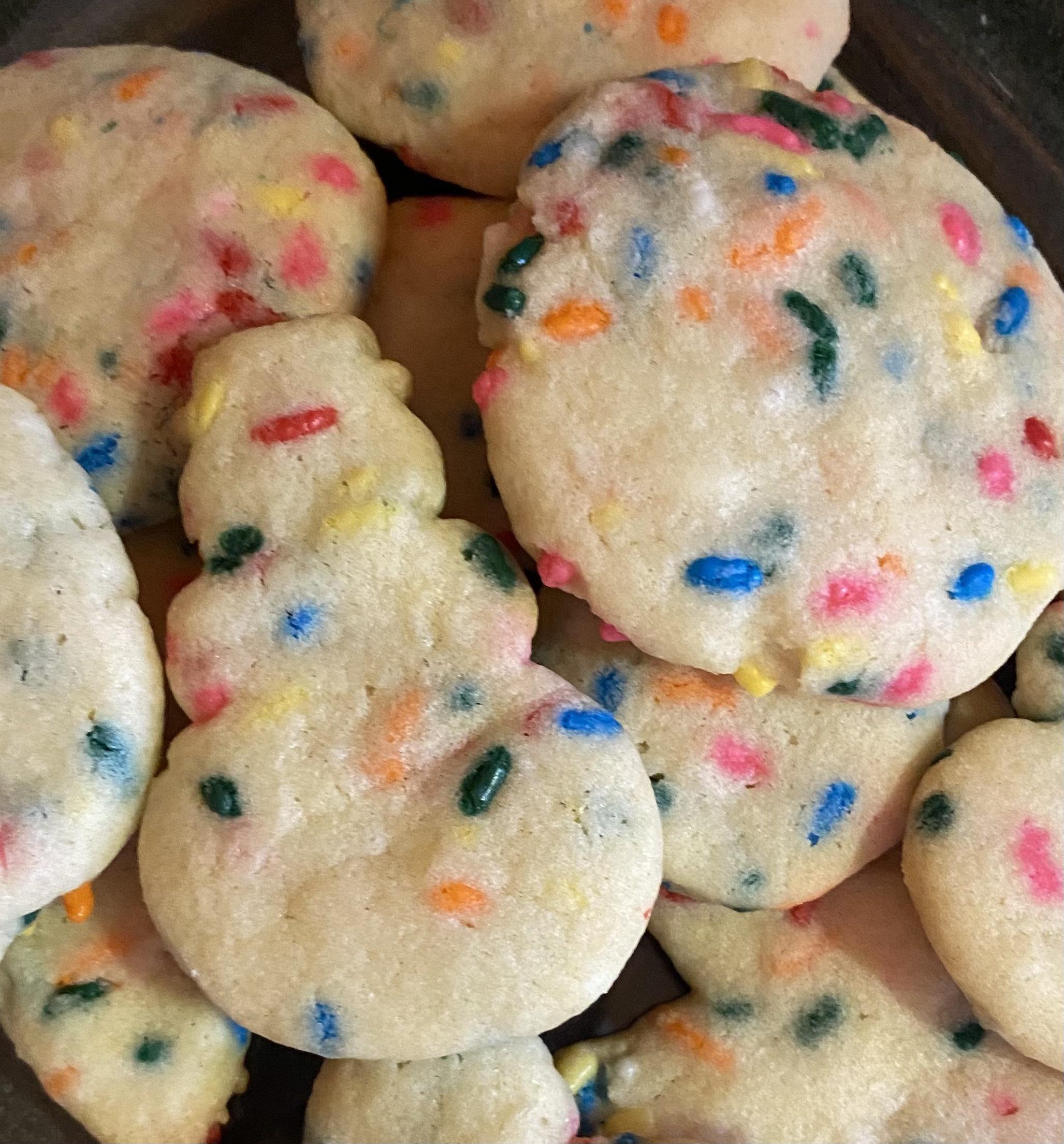 [homemade] sprinkle sugar cookies r/food