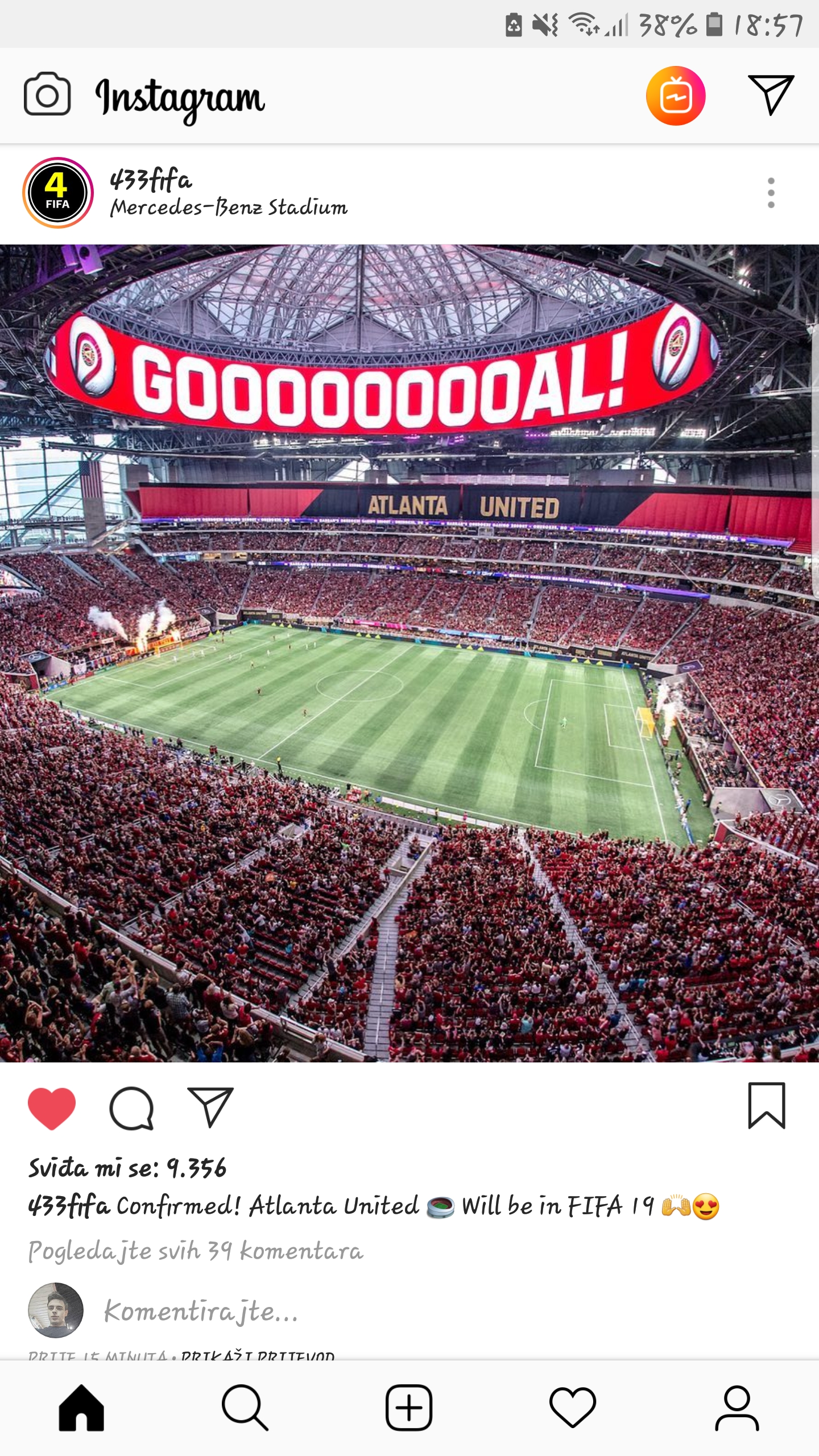 MercedesBenz stadium confirmed! FIFA