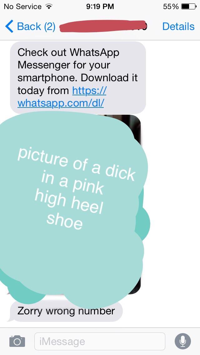 Is this a scam or genuine wrong number? creepyPMs