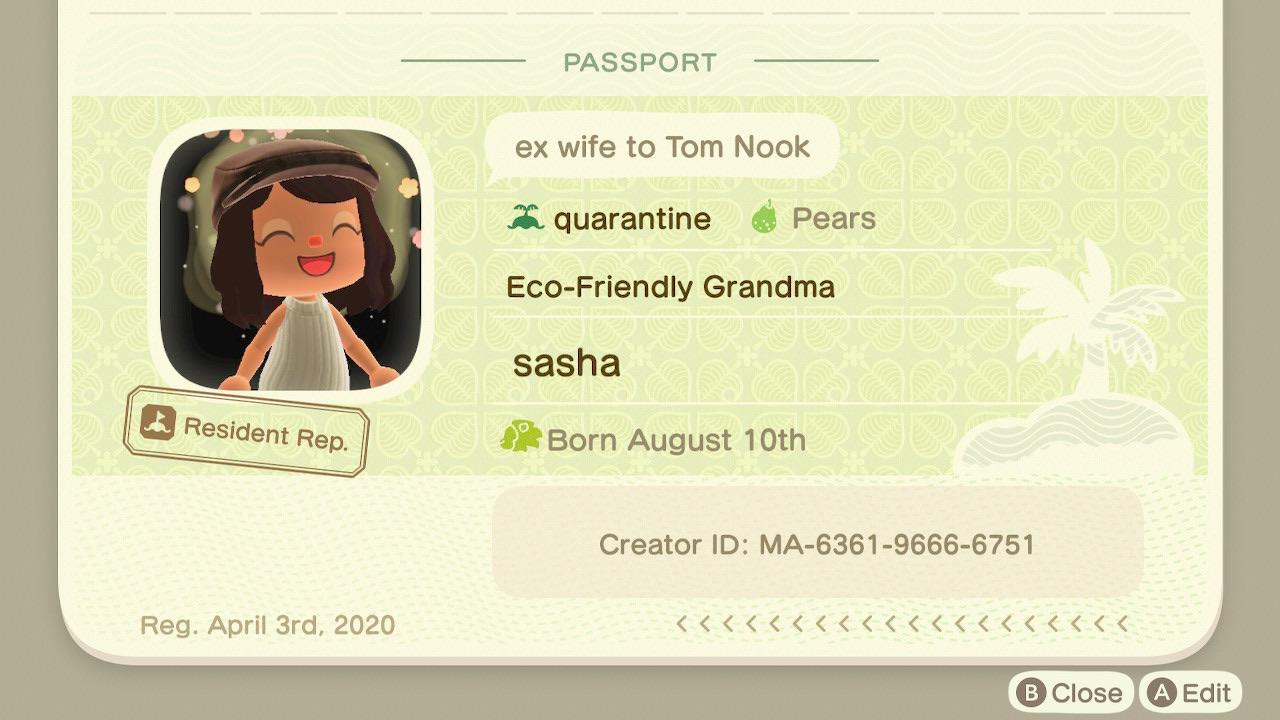 Finally got around to changing my passport r/AnimalCrossing