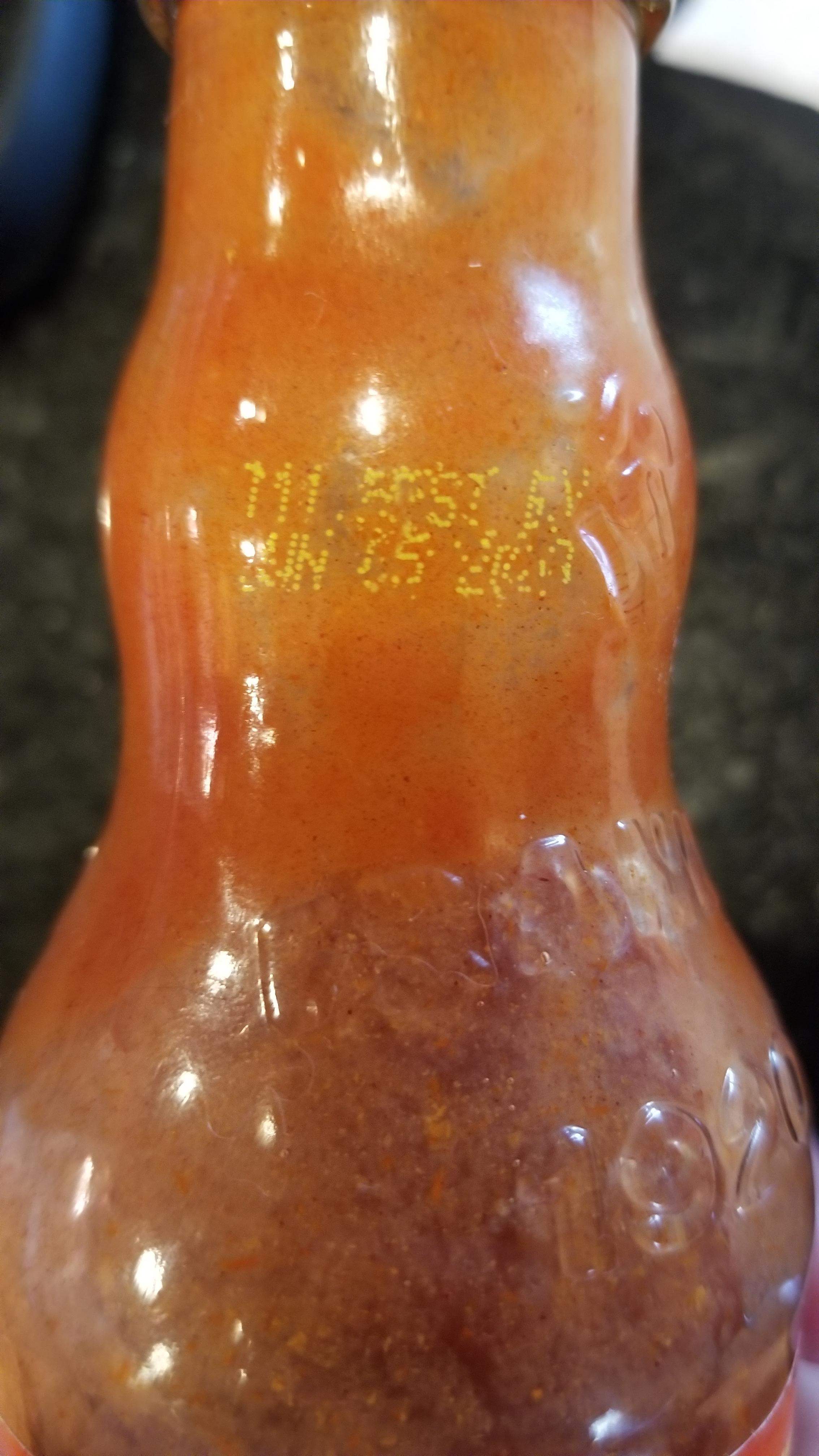 The expiration date on my hot sauce. r/mildlyinfuriating