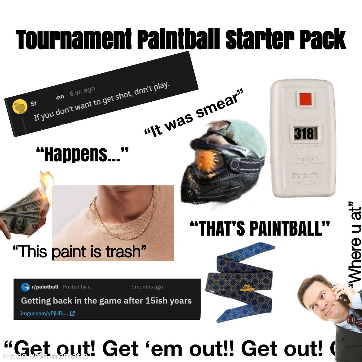Tournament Paintball Starter Pack r/paintball