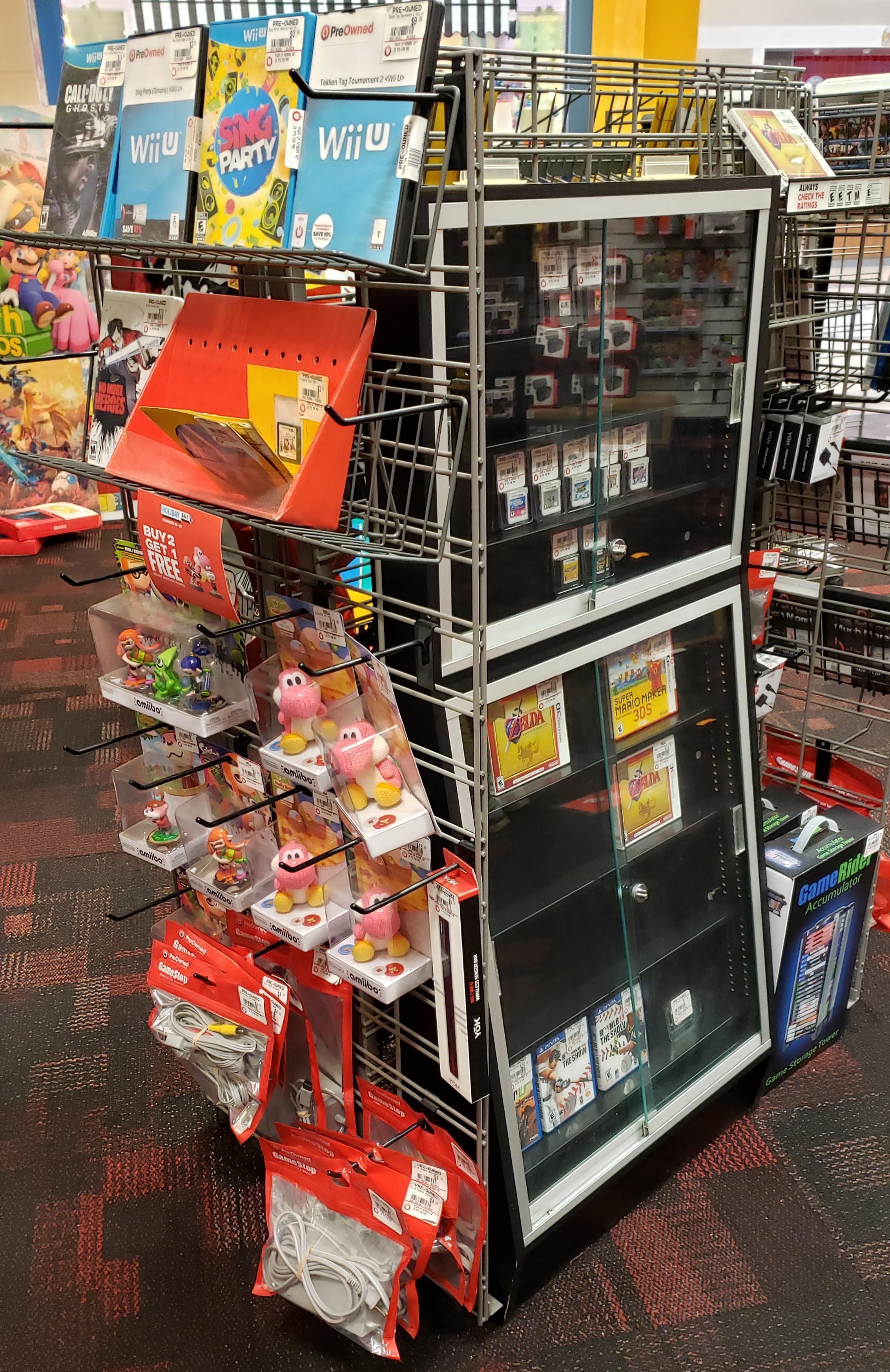 Shopping at GameStop is not as exciting anymore now that the Wii/Wii U