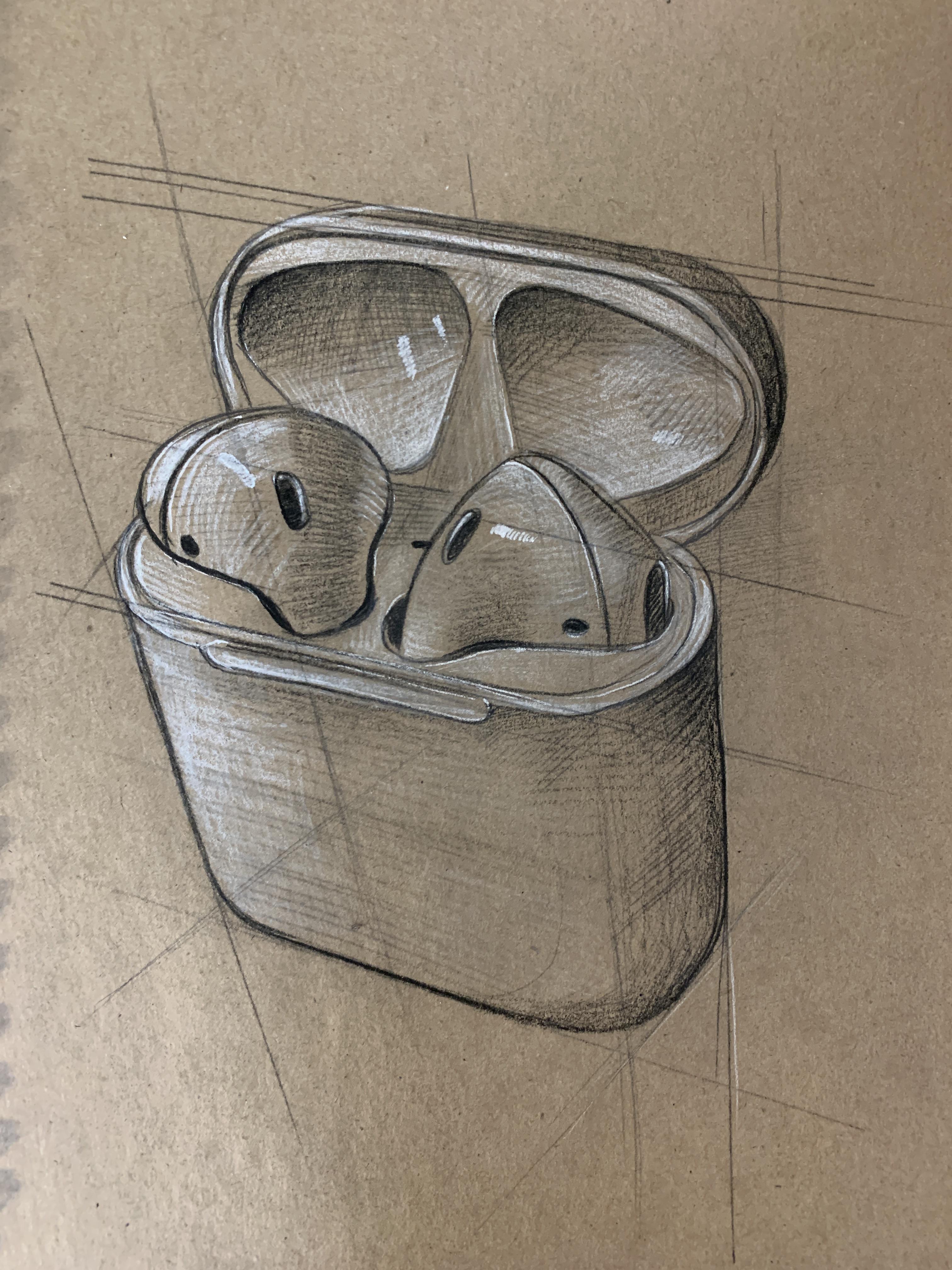 My AirPods only a few years ago this would have looked like.... oh never mind sketches