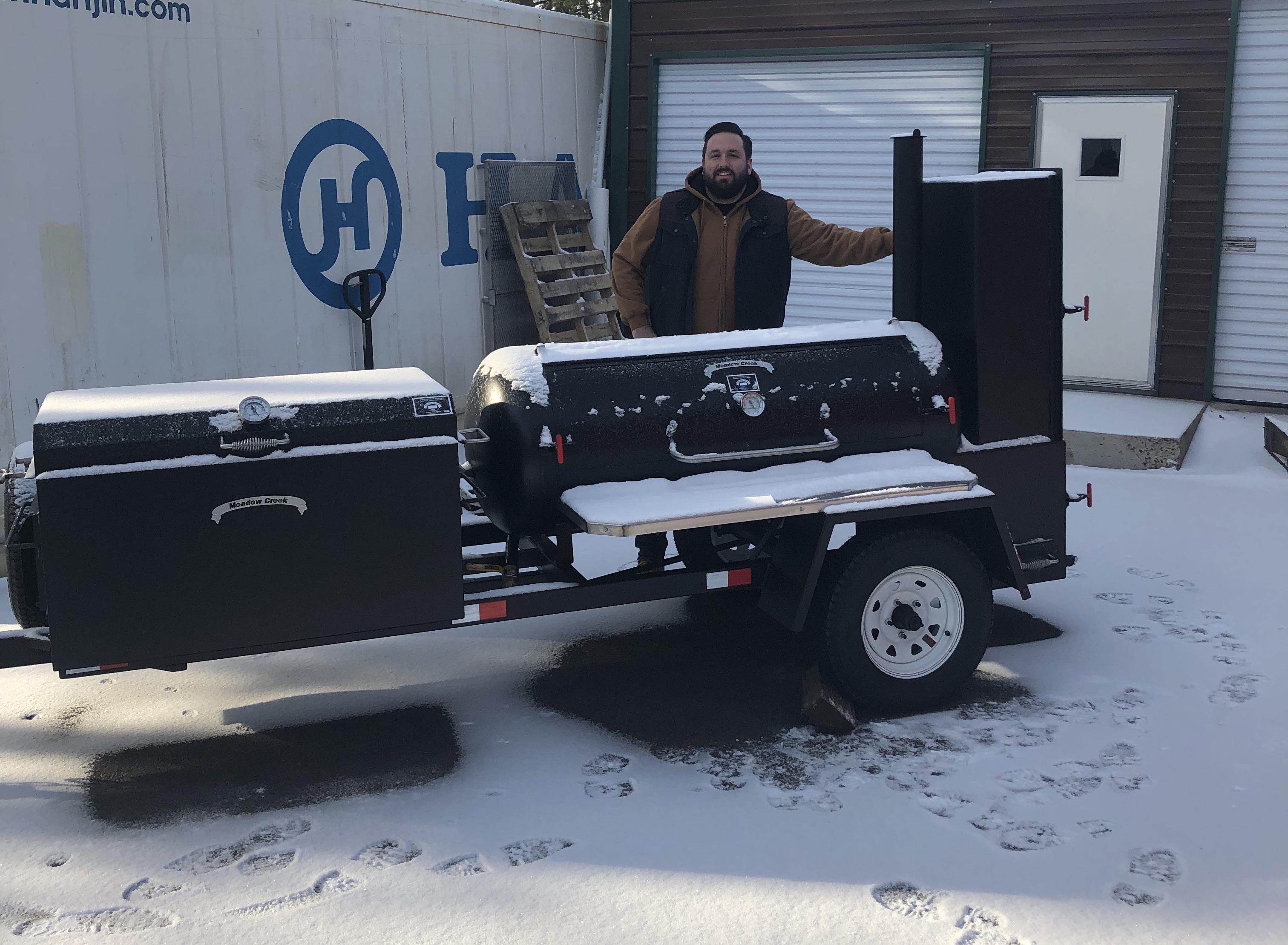 Went for it. Meadow Creek TS120 with BBQ42 chicken cooker. r/BBQ