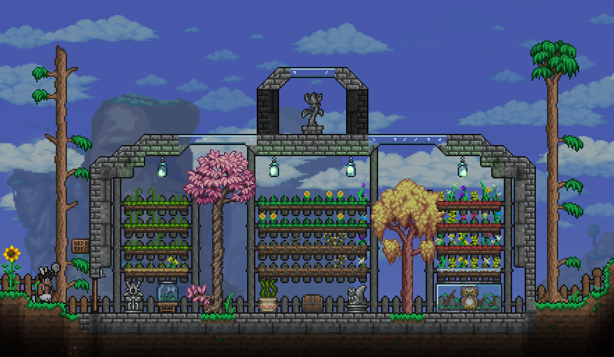 1.4 has inspired me to build. Here's my little greenhouse, hope you
