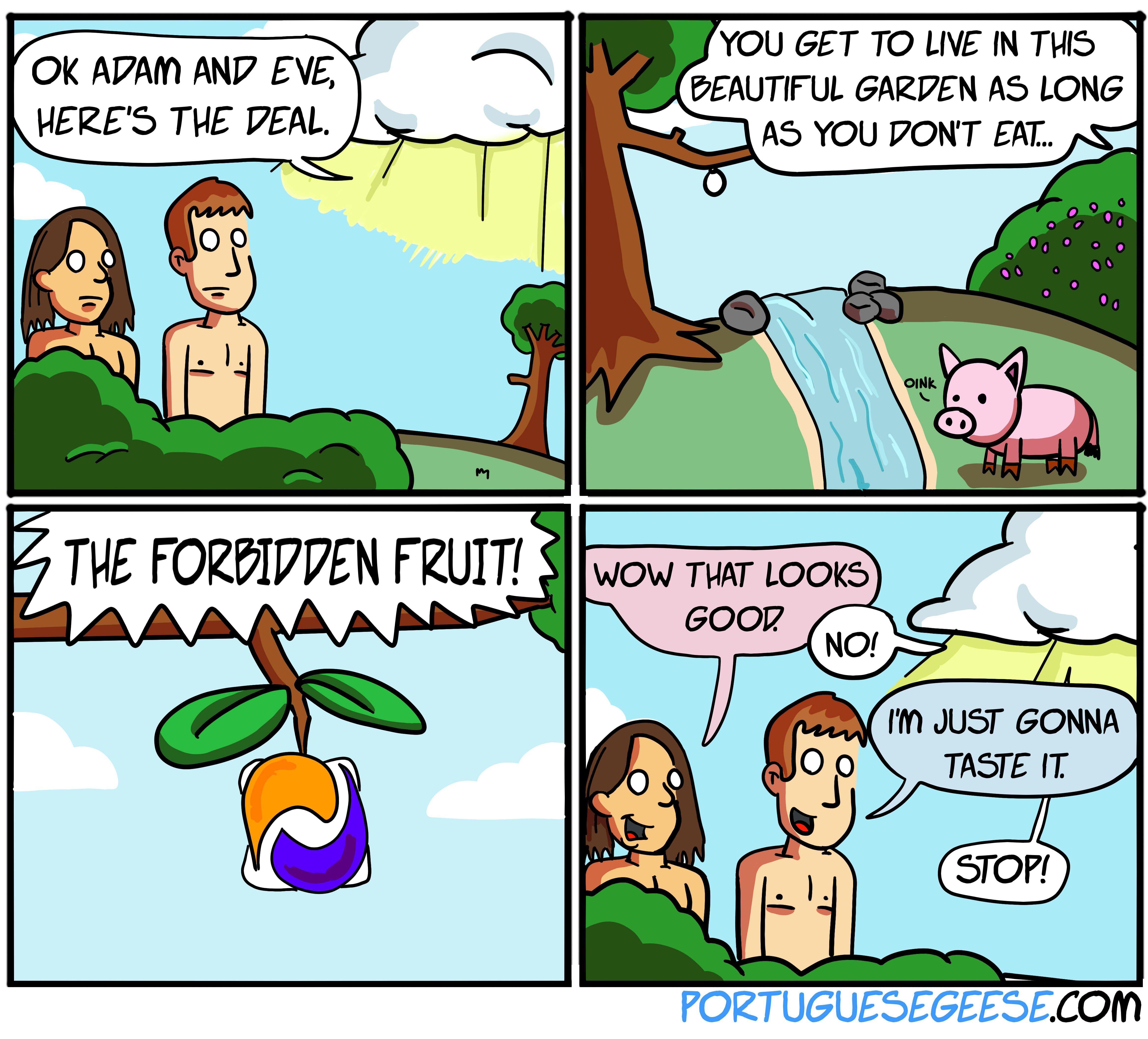 The Forbidden Fruit r/dankchristianmemes