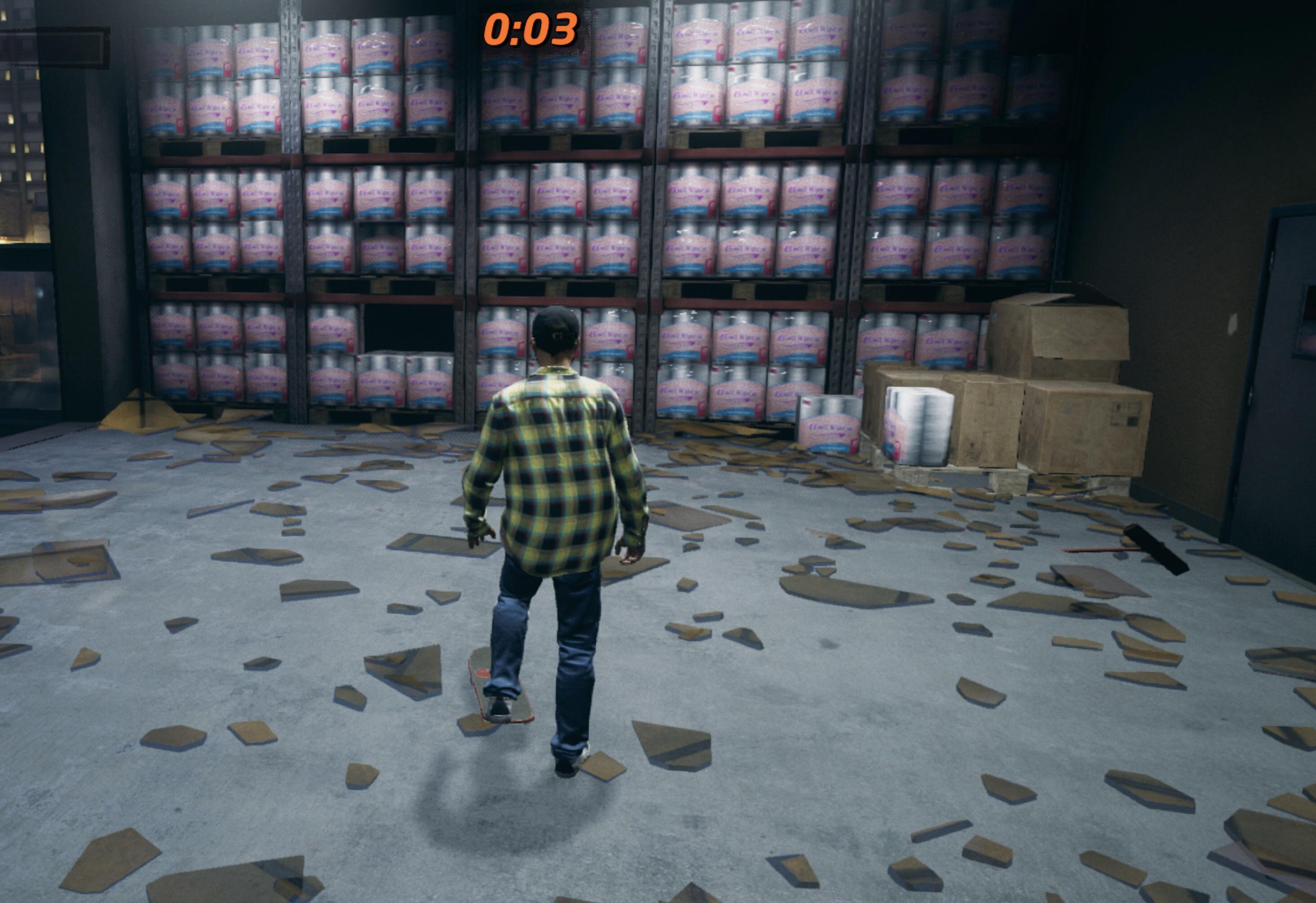 I think found where all the toilet paper went... THPS