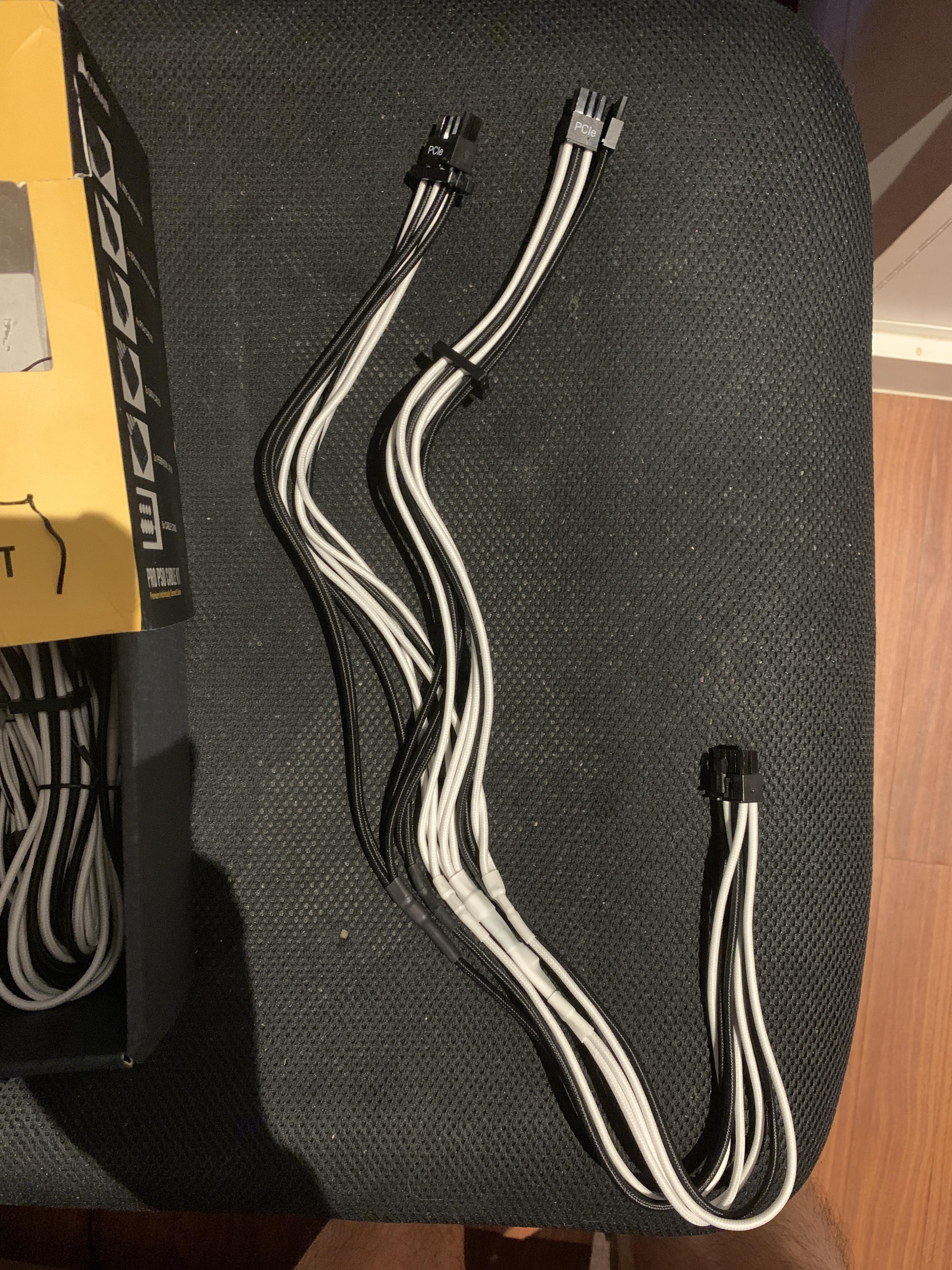 3rd PCIE 8pin cable help which end to use? Planning to get a 3 8pin