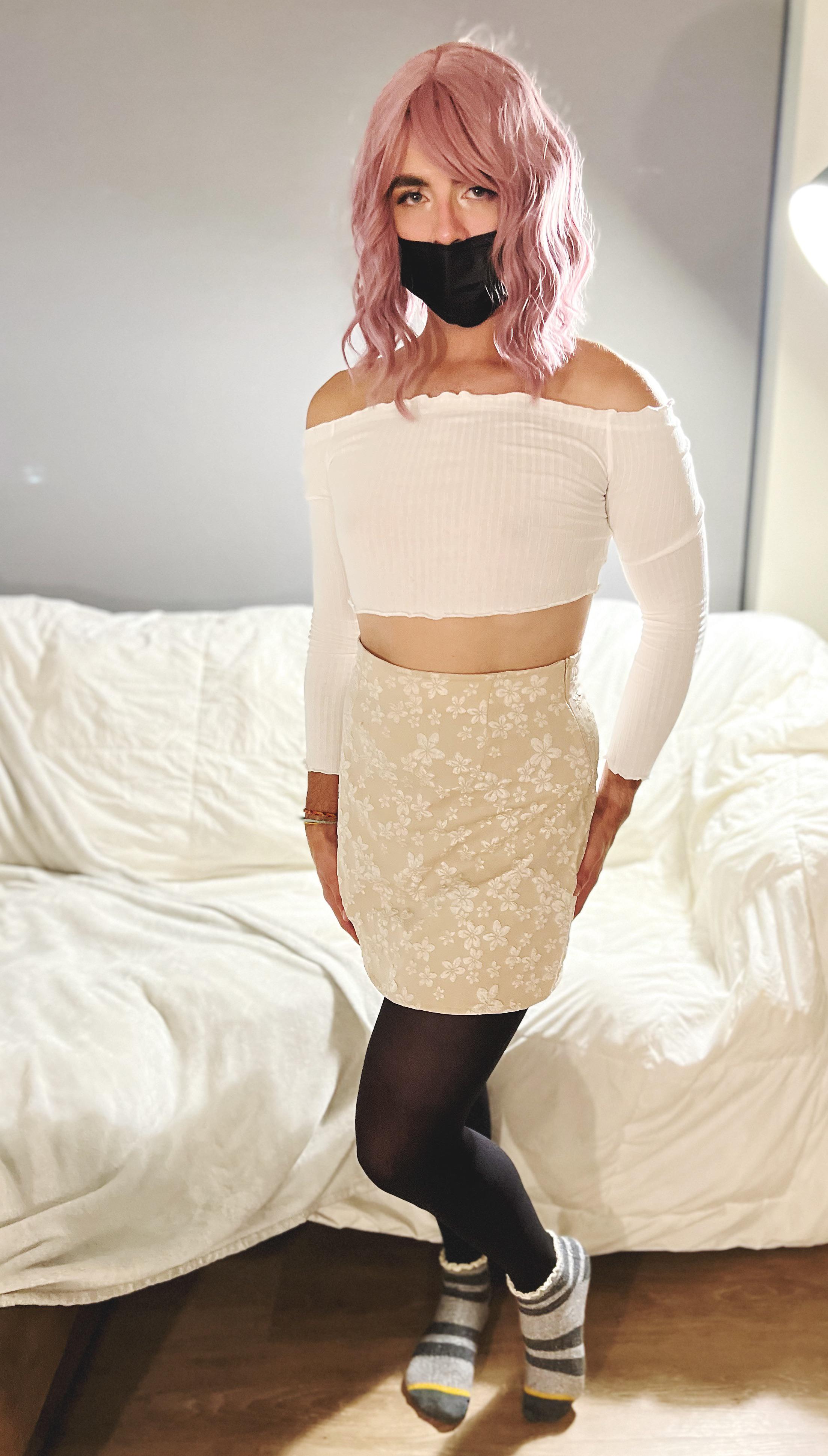 Was feeling extra femme tonight! : femboy