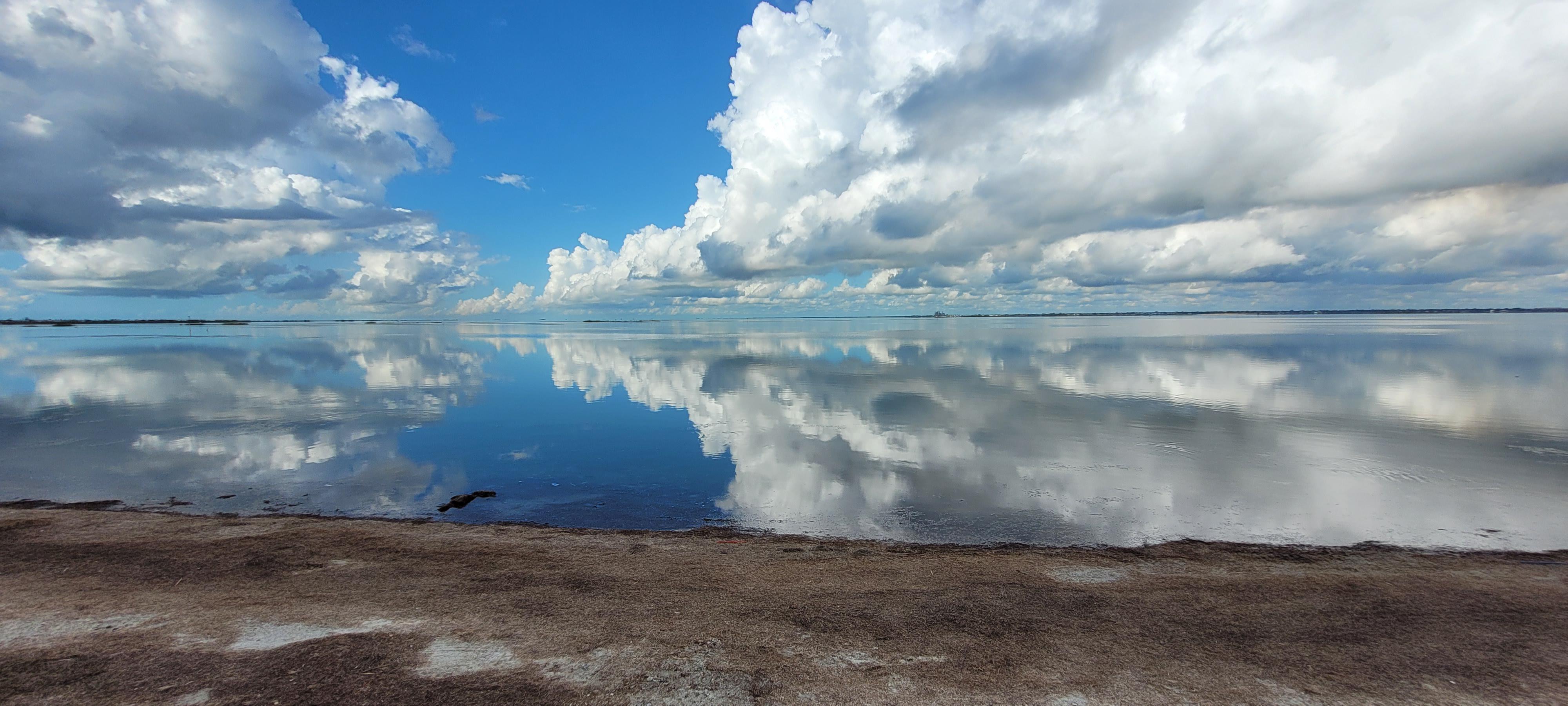 [OC] Laguna Madre, Corpus Christi, Texas [4000x1800] r/EarthPorn