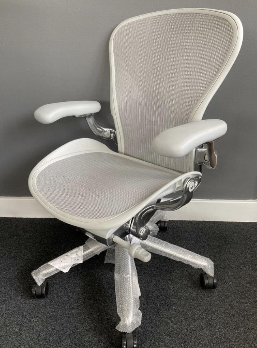 See this Herman Miller Aeron with ergonomic office chairs is it ever