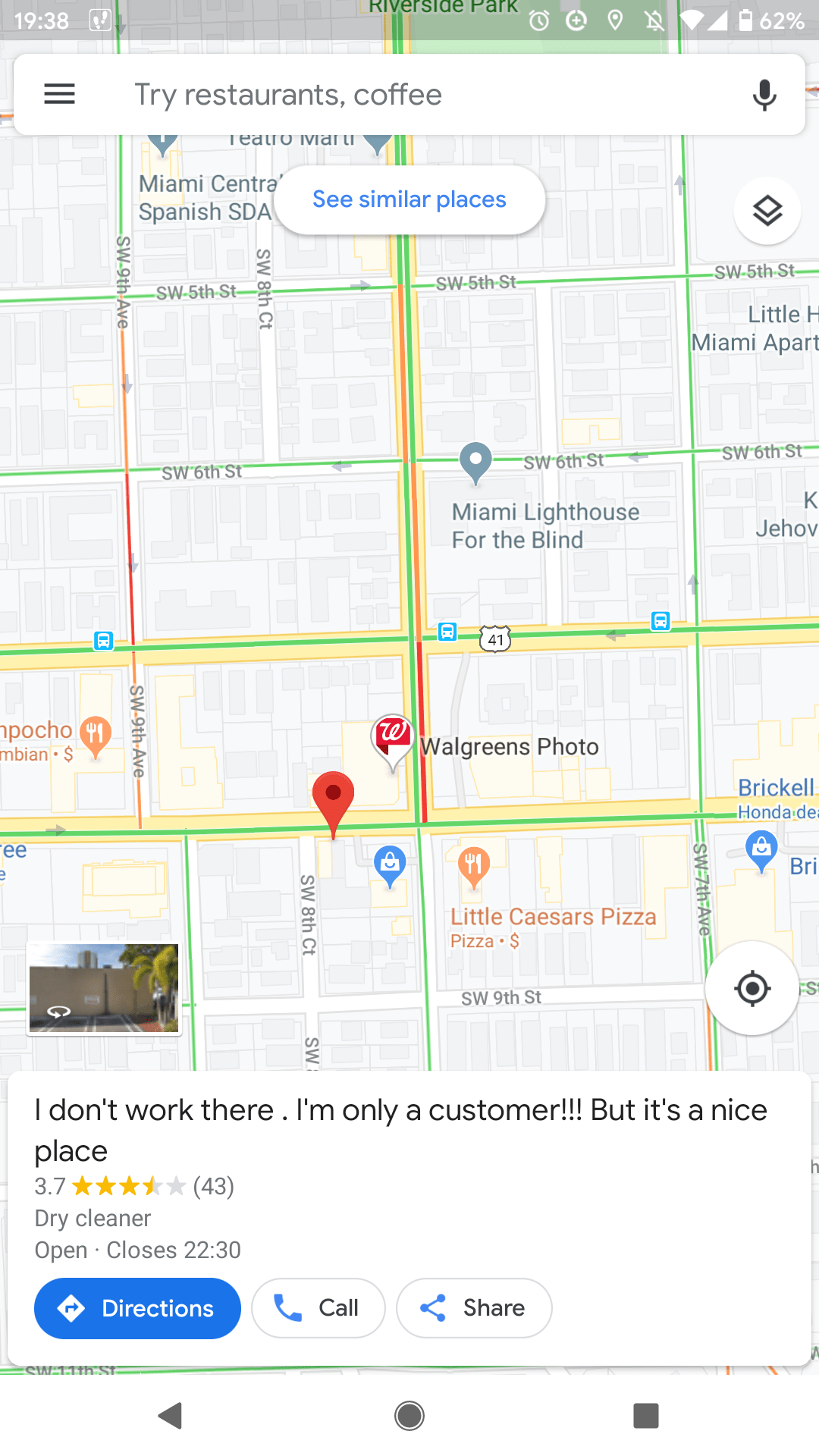 Best dry cleaner in Miami r/googlemapsshenanigans